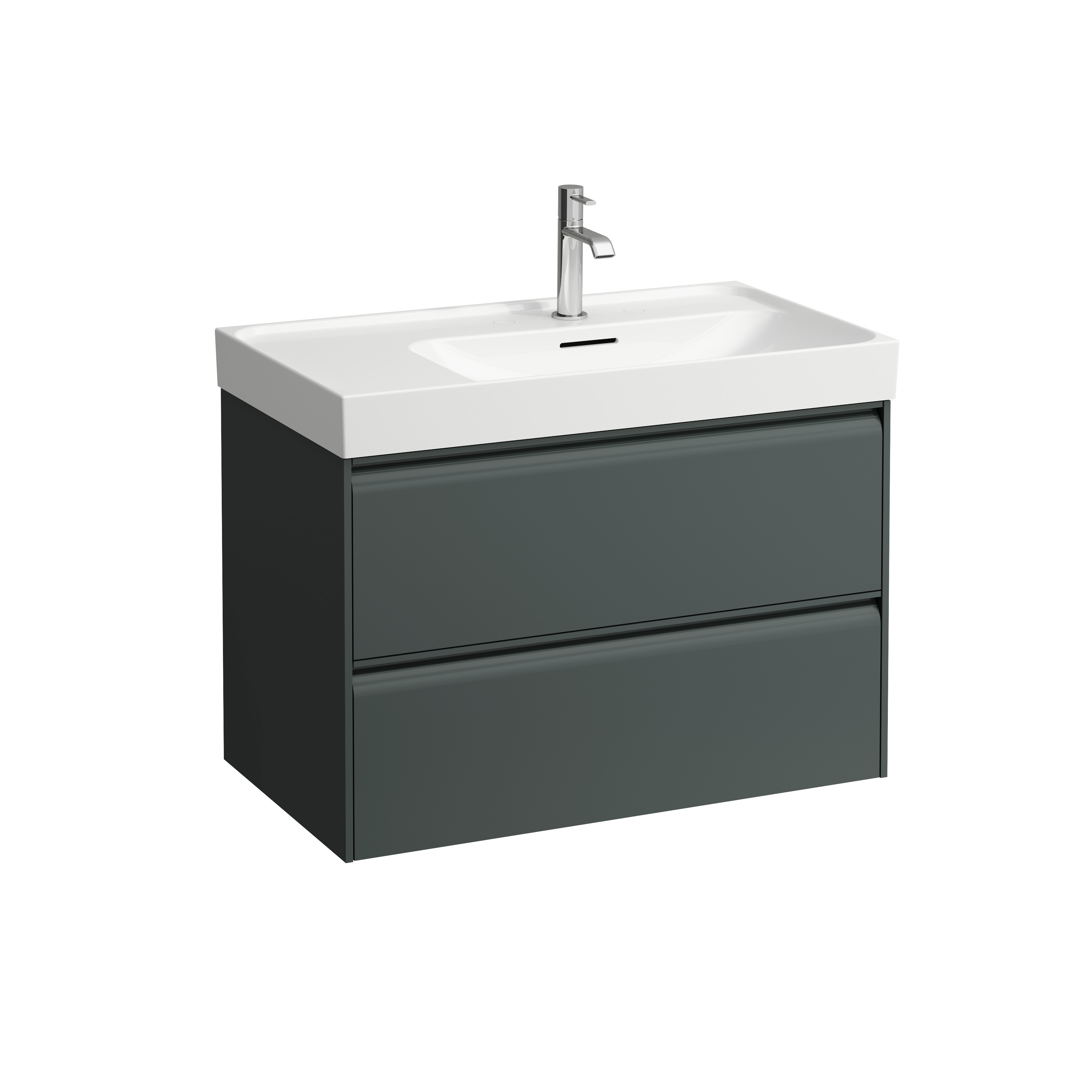 Meda meuble sous lavabo 800 2t pour lavabo 817115 gris traffic 785x450x515 m