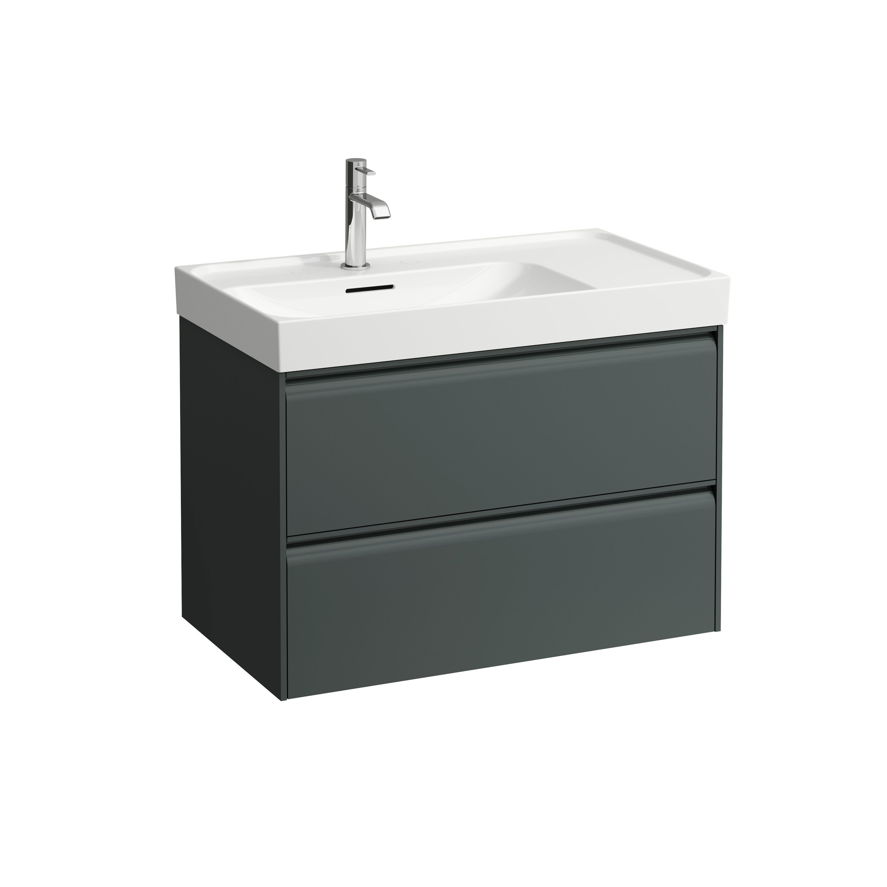 Meda meuble sous lavabo 800 2t pour lavabo 817116 gris traffic 785x450x515 m