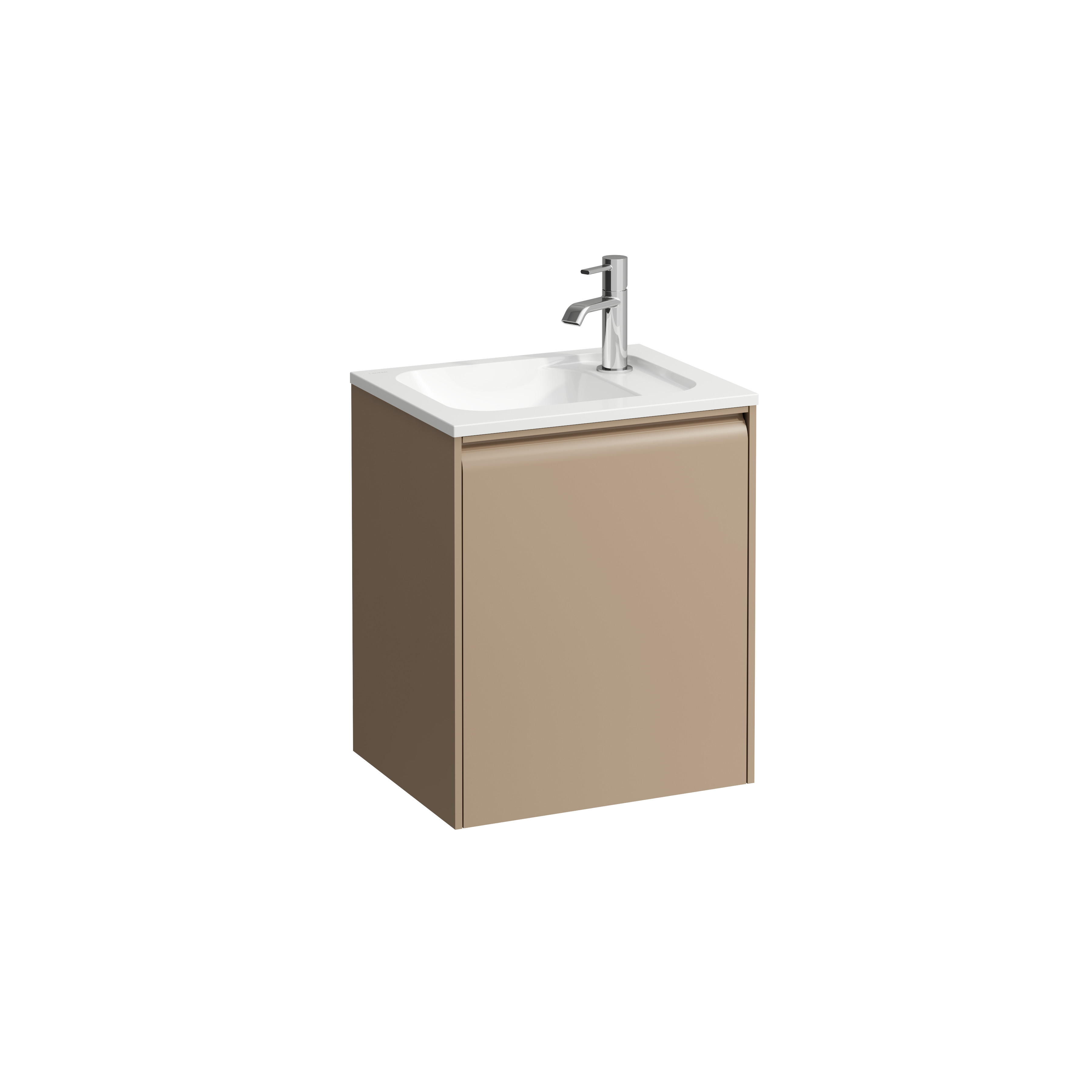 Meda meuble 450 1p charnières à d pr lav 814110 cappuccino 435x340x515