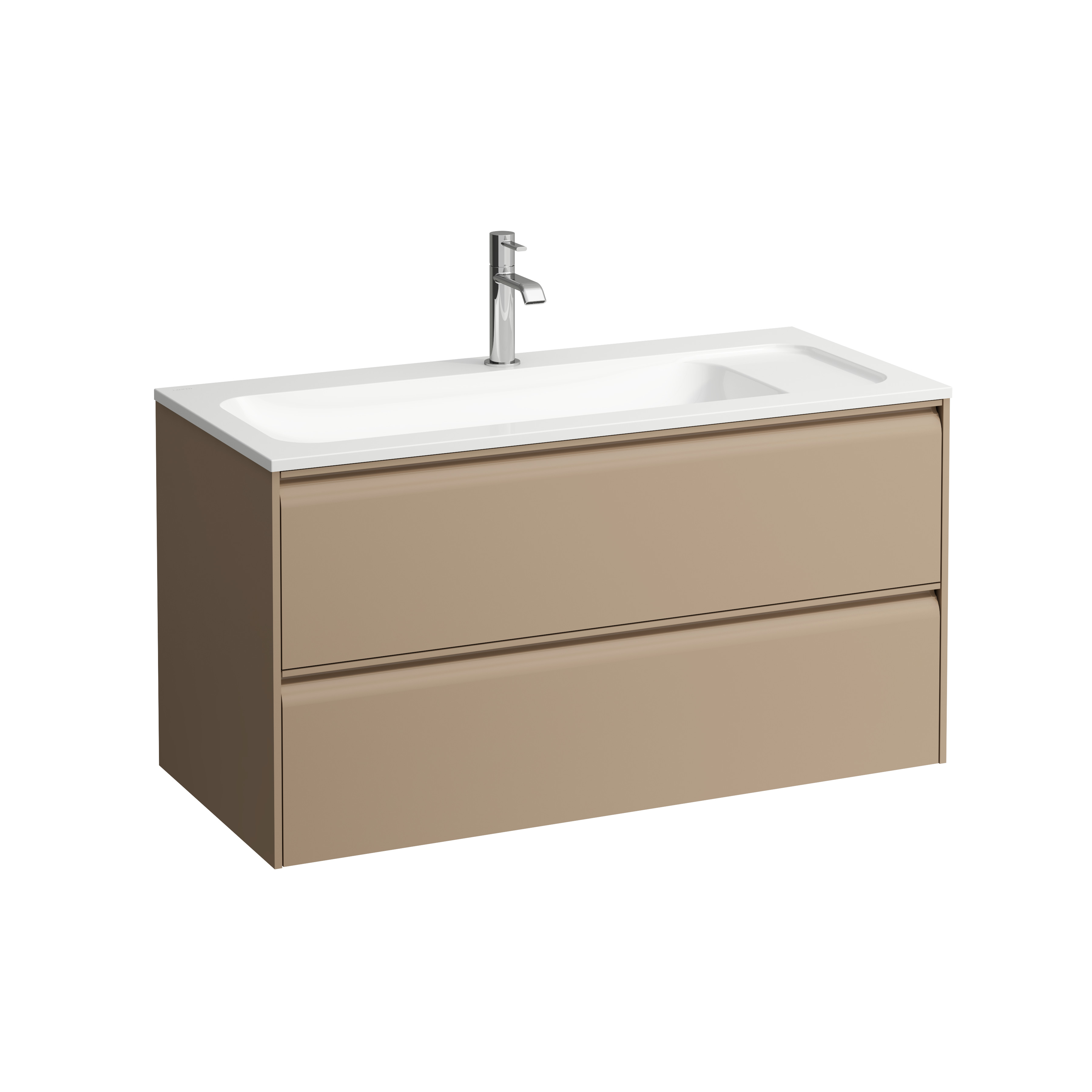 Meda meuble 1000 2t pour lavabo marbond 814118 cappuccino 970x440x505