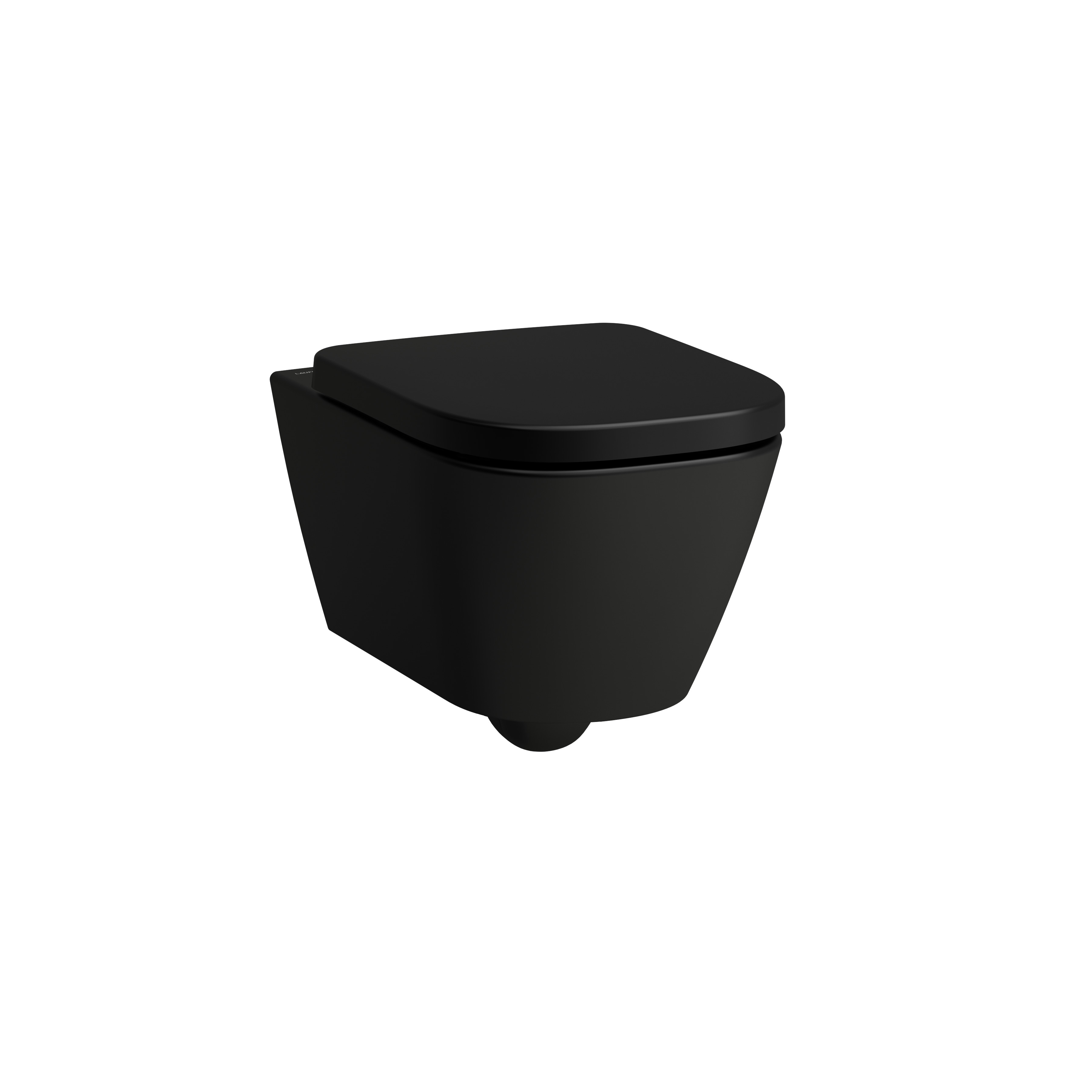 Meda cuvette susp silent flush ss bride noir mat 540x360x355