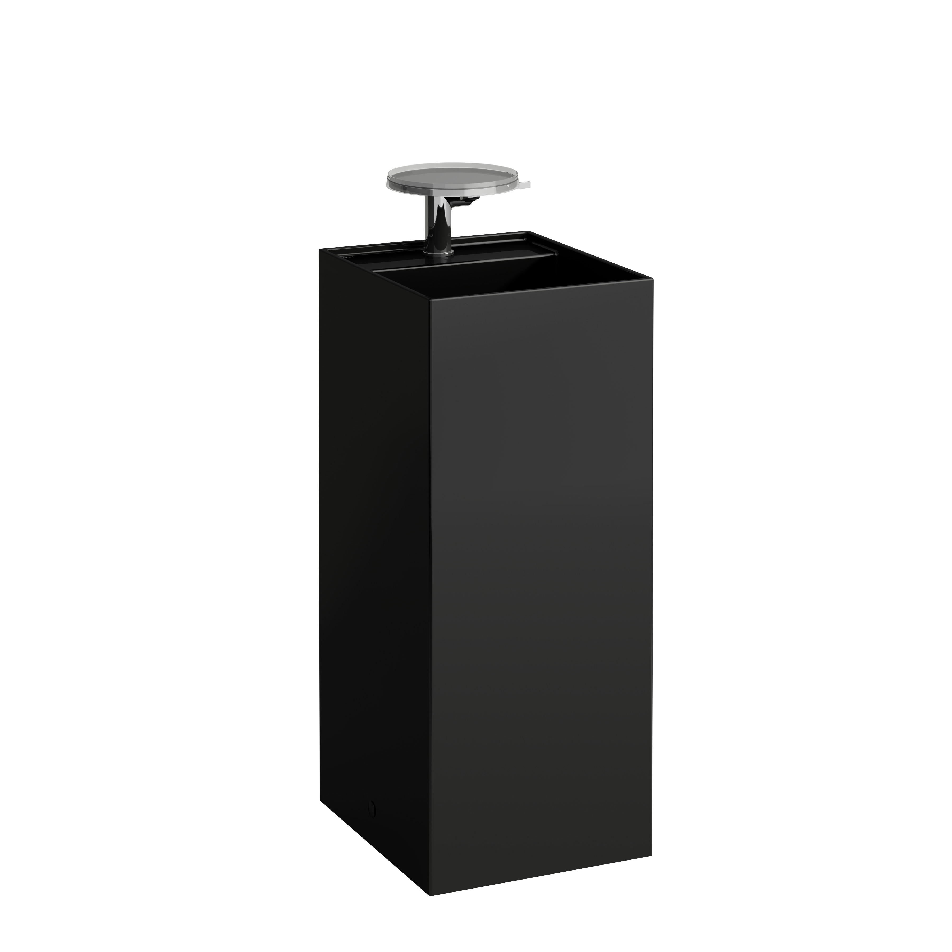 Lavabo au sol kartell 38x44 noir br Lavabo au sol kartell 38x44 noir br