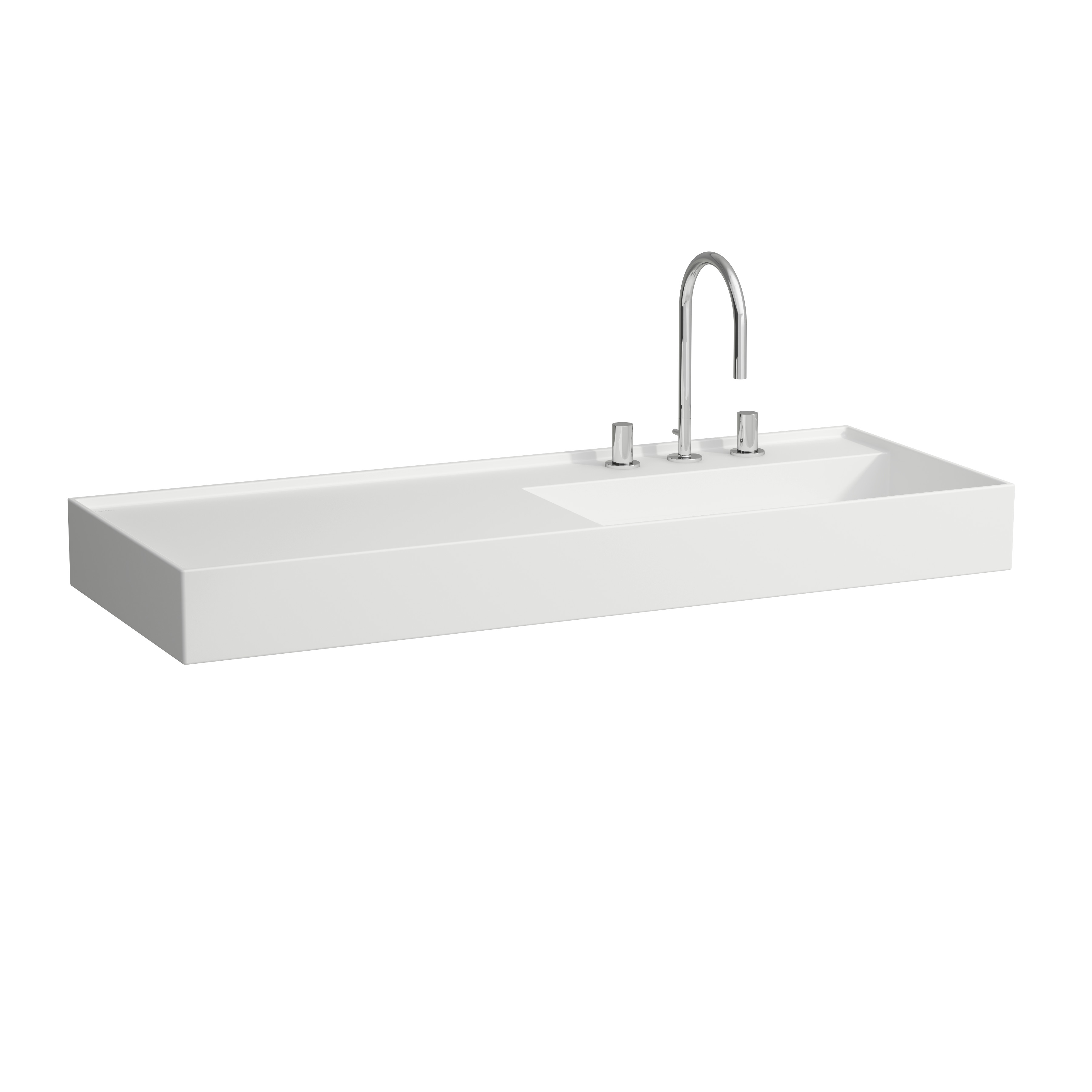 Lavabo asym. g kartell 120 blmt