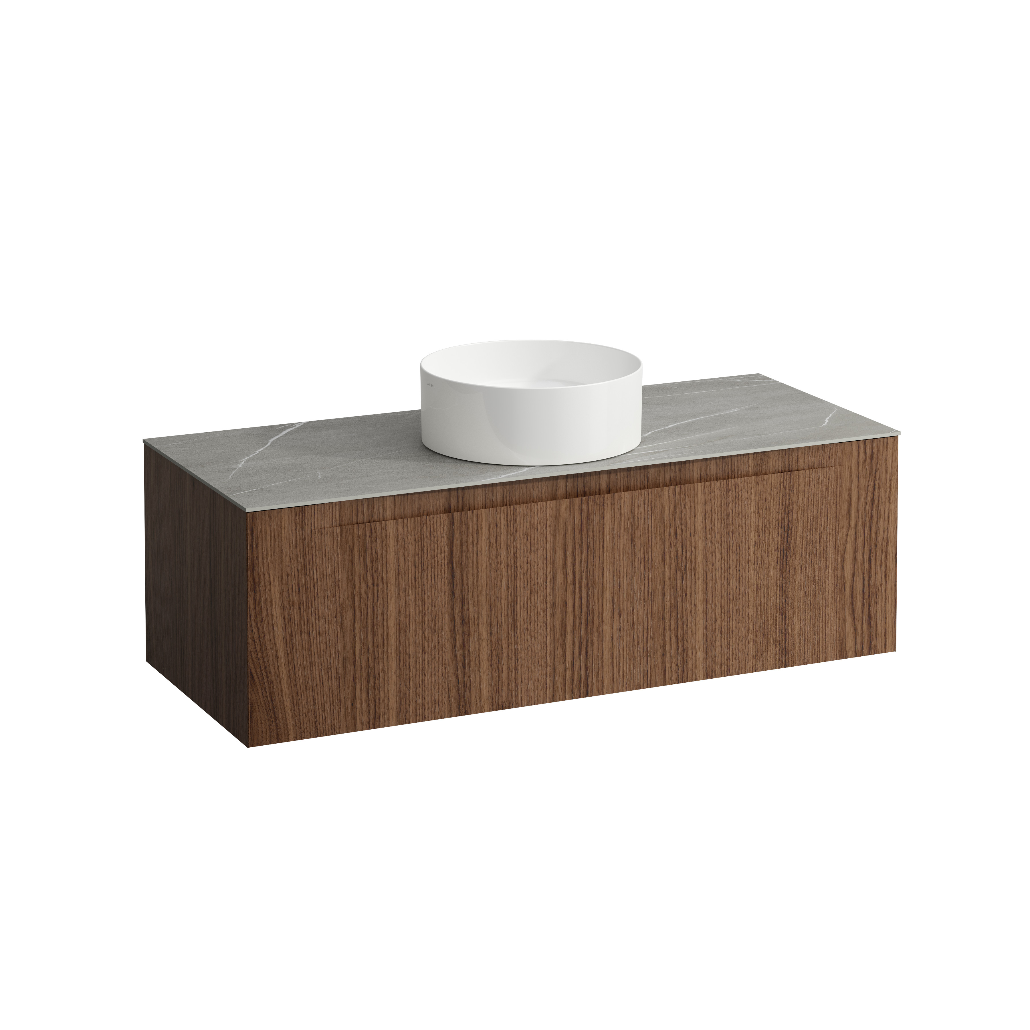 Arun 1200 1t découpe centre plan piasentina grigio noce canaletto/verre b