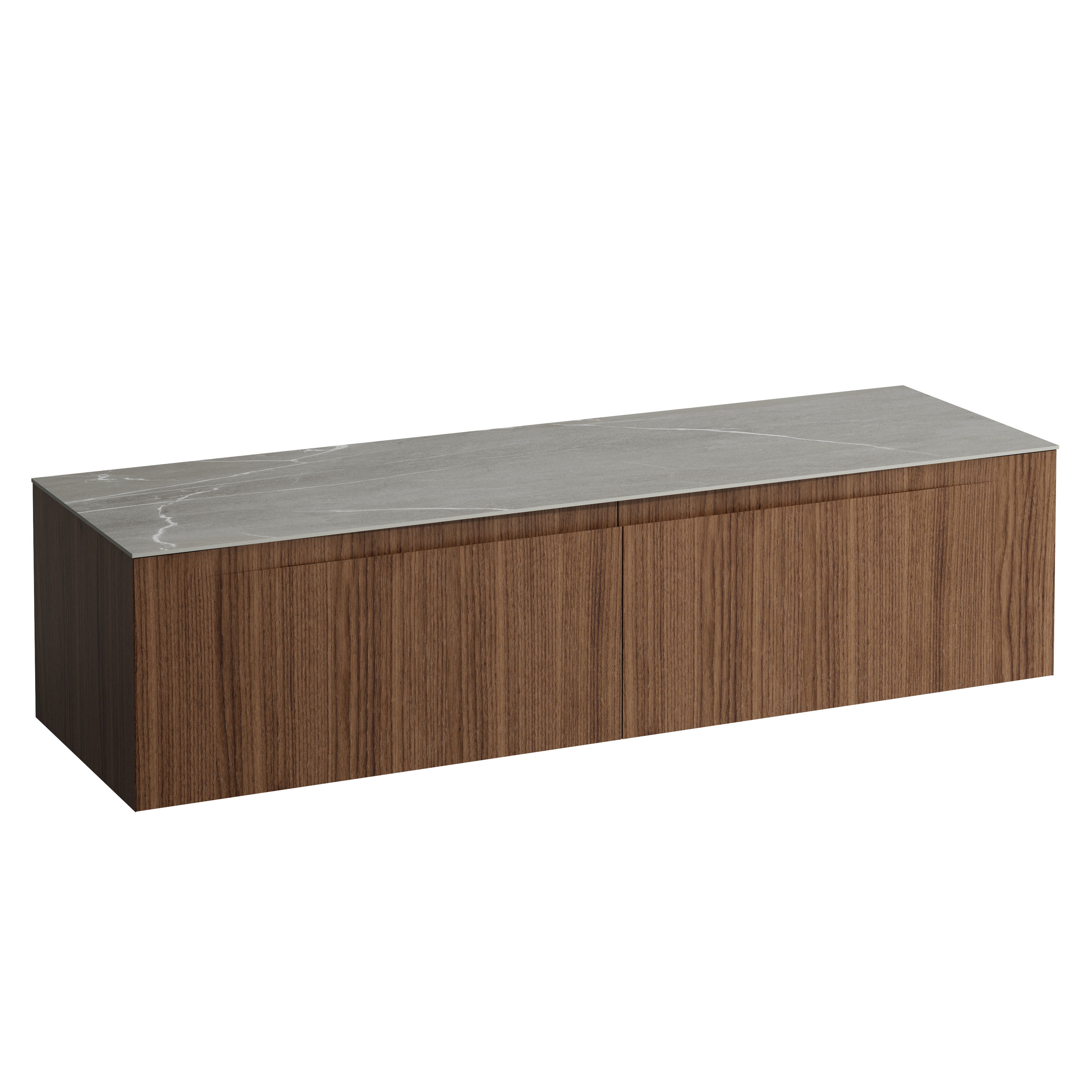 Arun 1600 2t sans découpe plan piasentina grigio noce canaletto/verre b