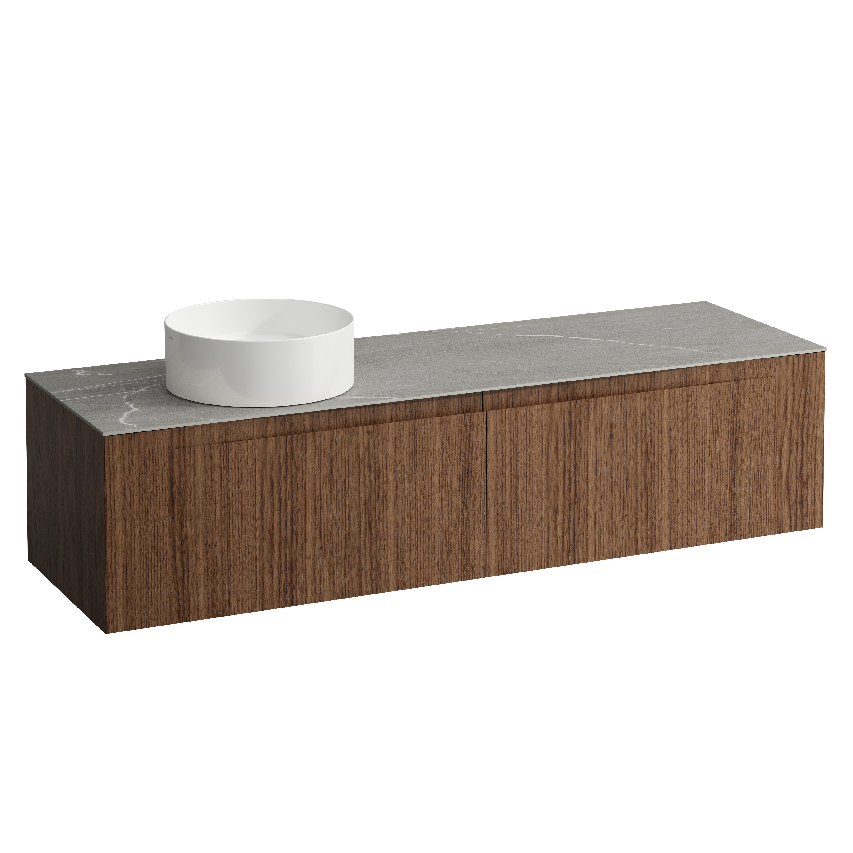 Arun 1600 2t découpe à gche plan piasentina grigio noce canaletto/verre b