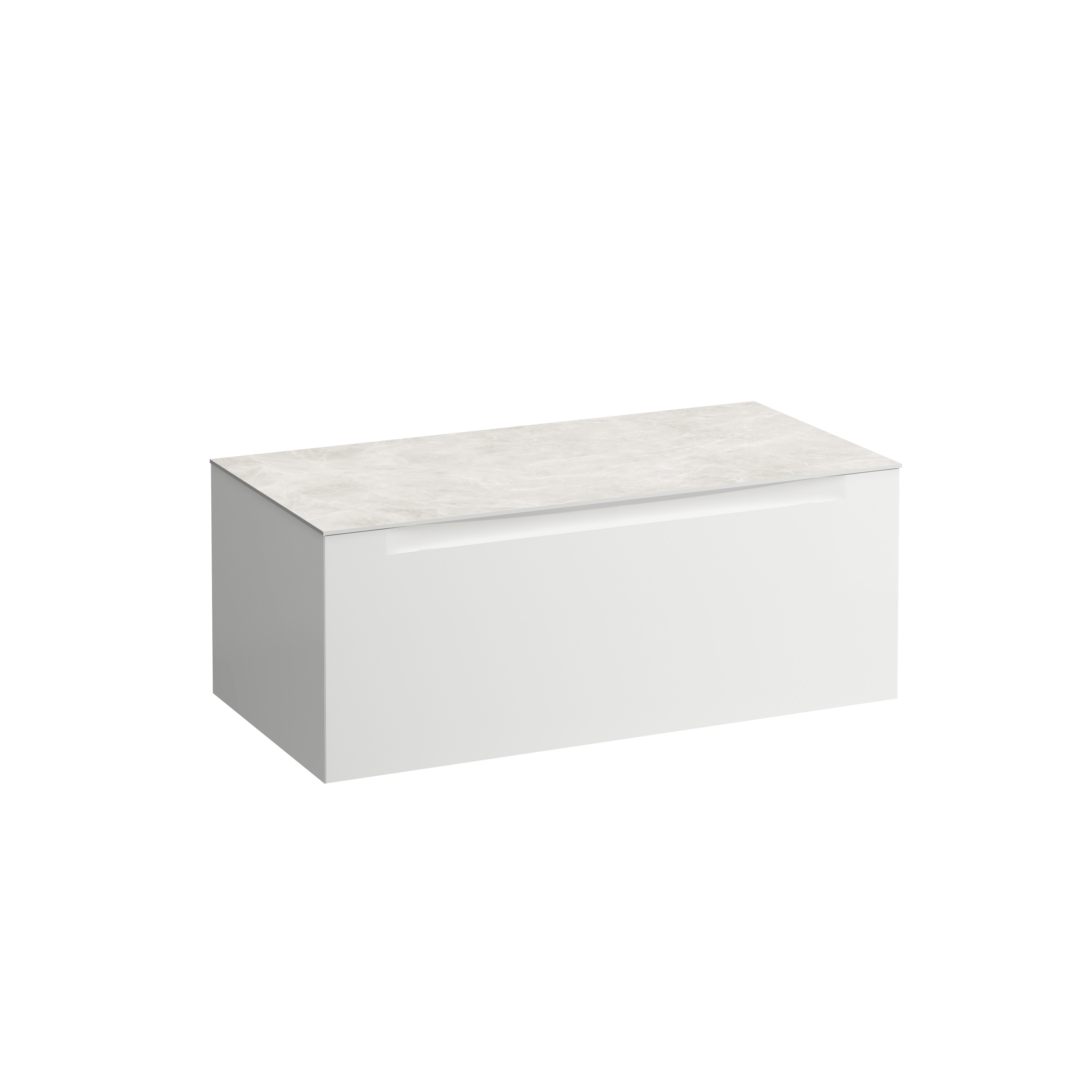 Arun meuble 1000 1t sans découpe plan botticino crema multicolour