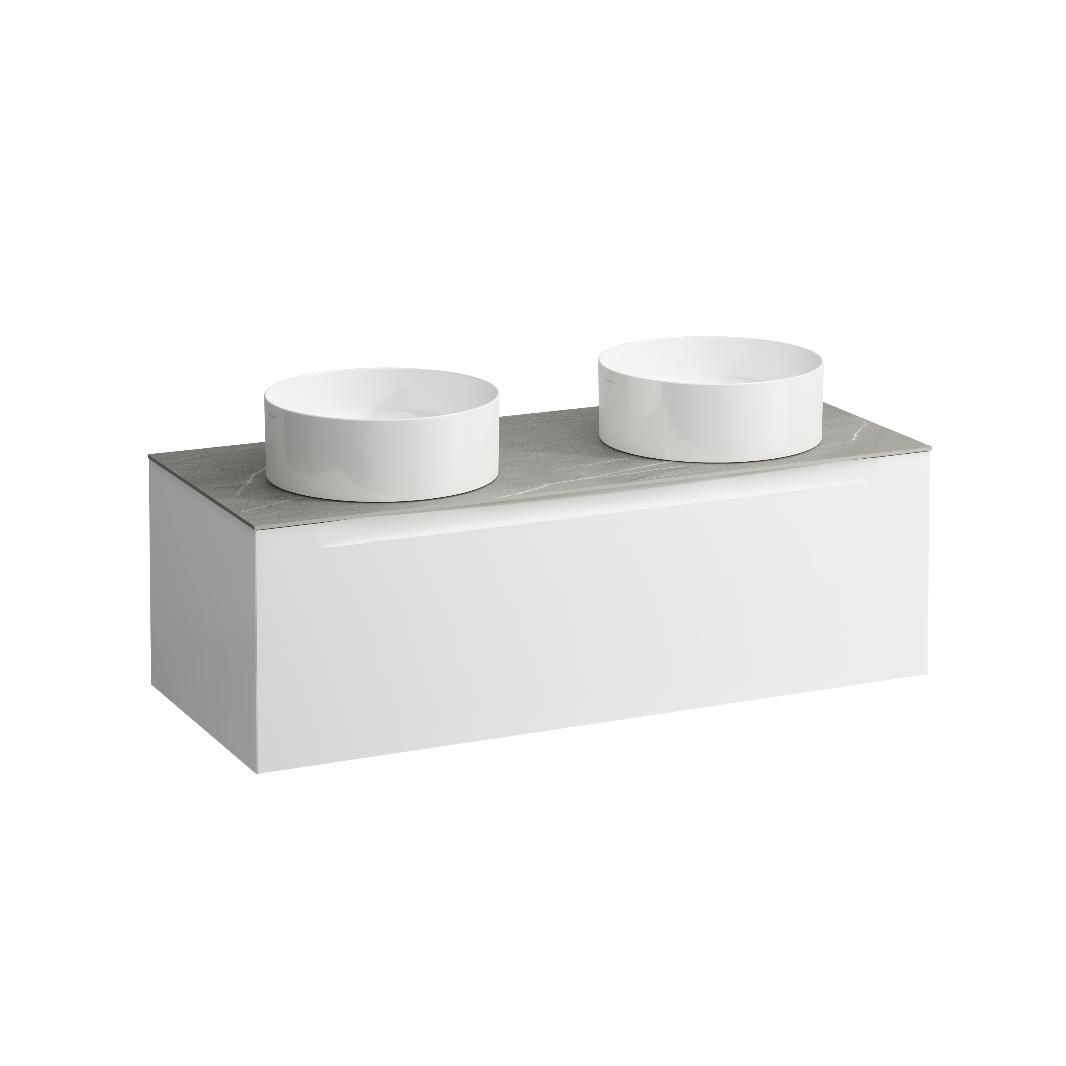 Arun 1200 1t avec découpe à gche et à dte plan piasentina grigio multicolour