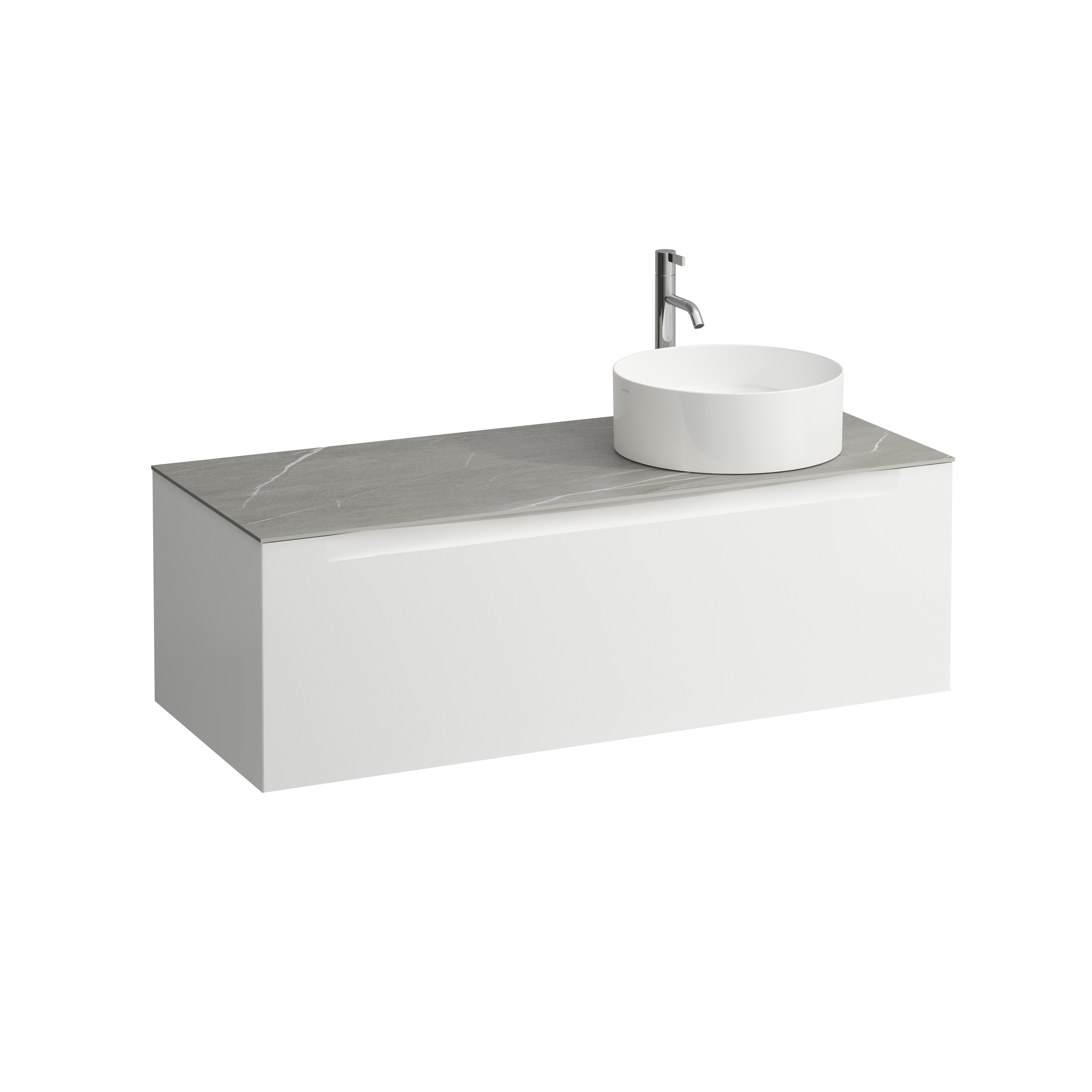 Arun 1200 1t avec découpe à dte plan piasentina grigio percé 1t multicolour
