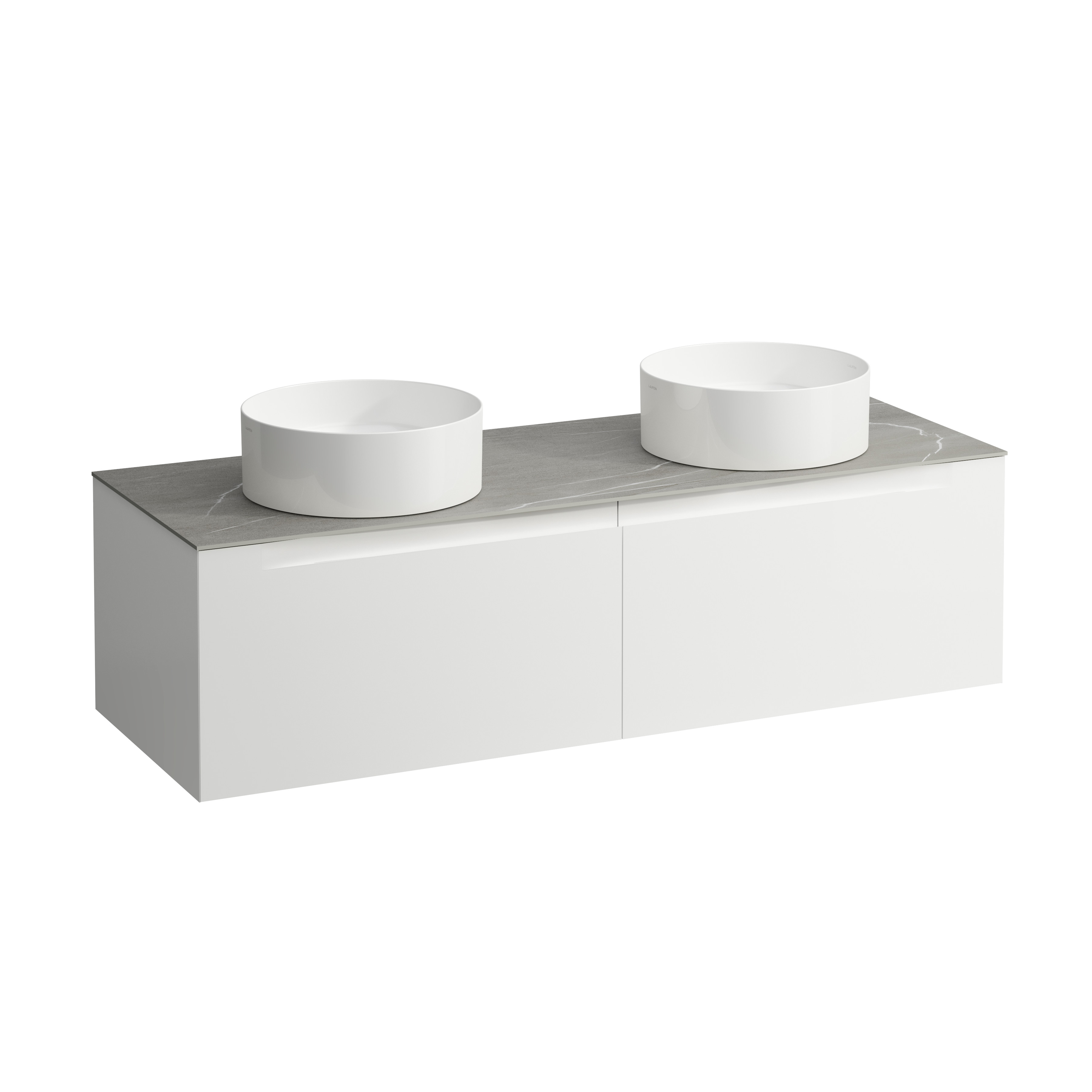 Arun 1400 2t avec découpe à gche et à dte plan piasentina grigio multicolour