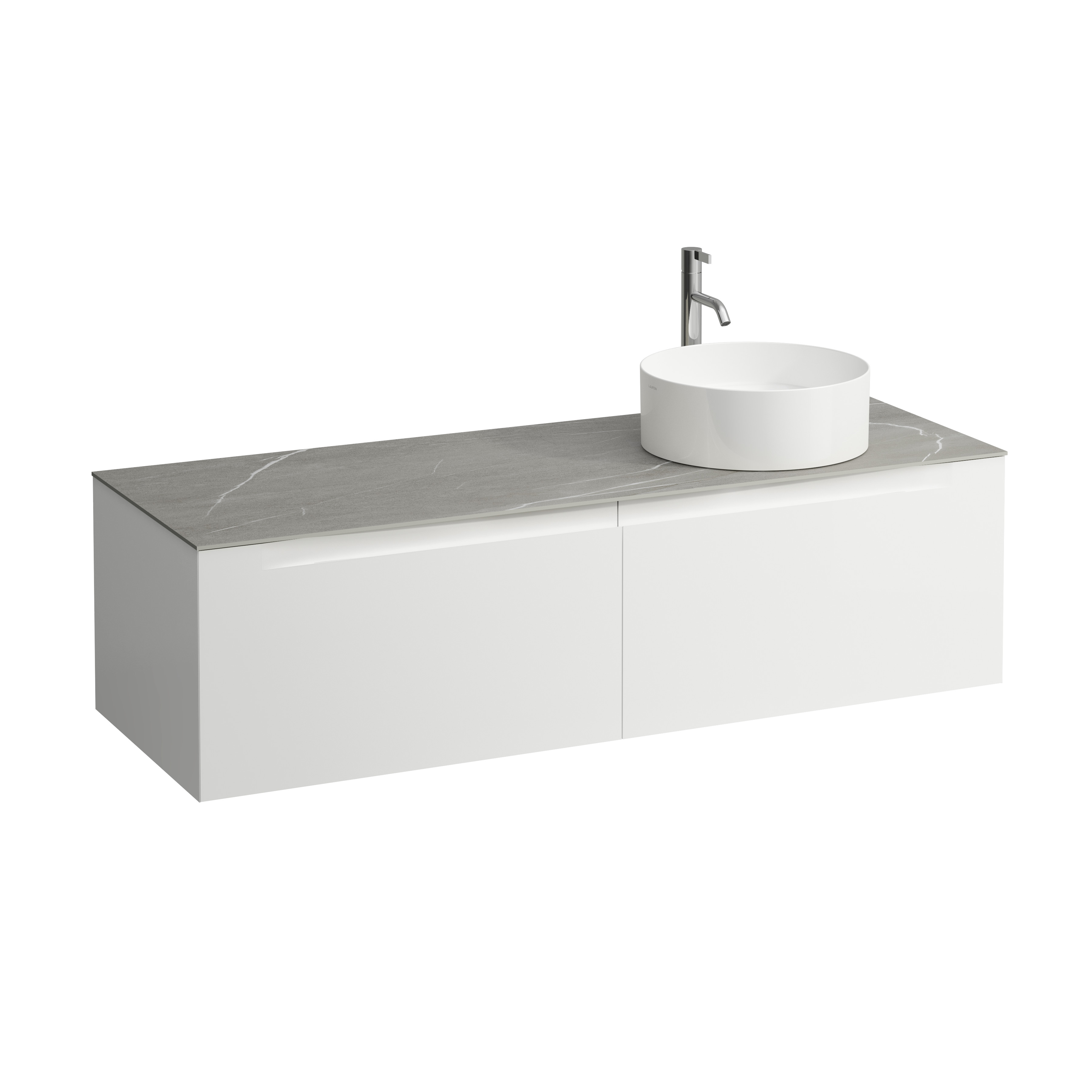 Arun 1400 2t avec découpe à dte plan piasentina grigio percé 1t multicolour