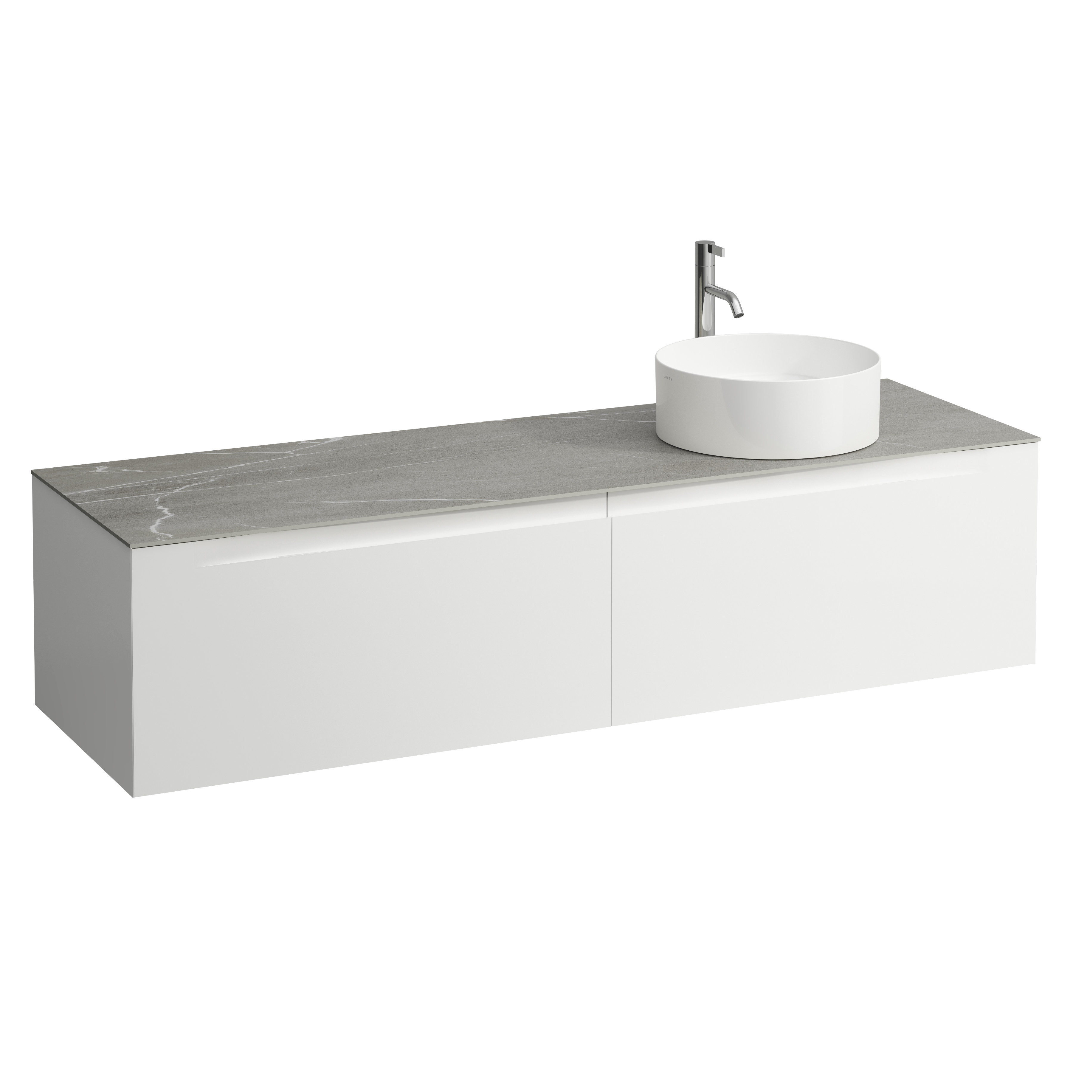 Arun 1600 2t avec découpe à dte plan piasentina grigio percé 1t multicolour