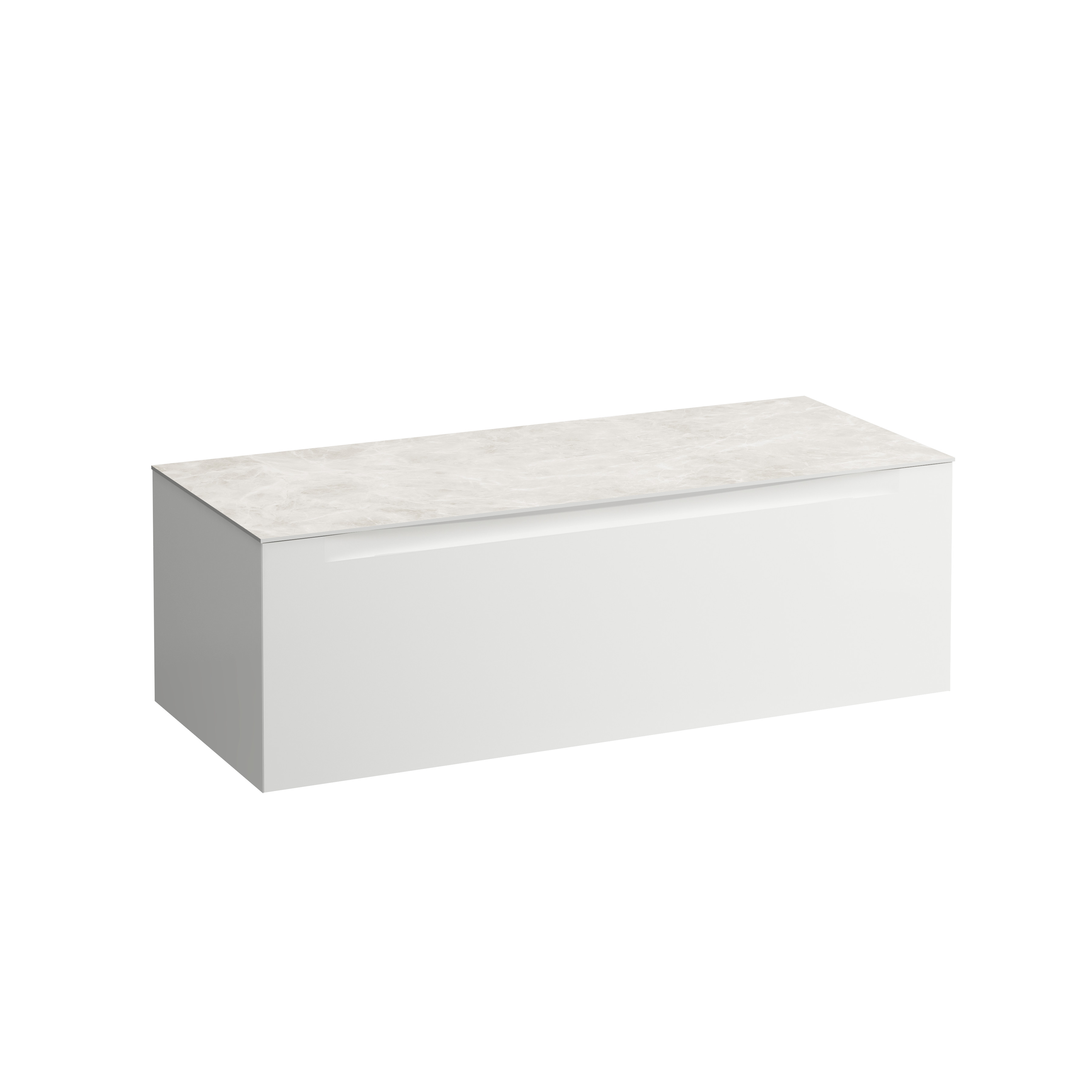 Arun meuble 1200 1t sans découpe plan botticino crema multicolour