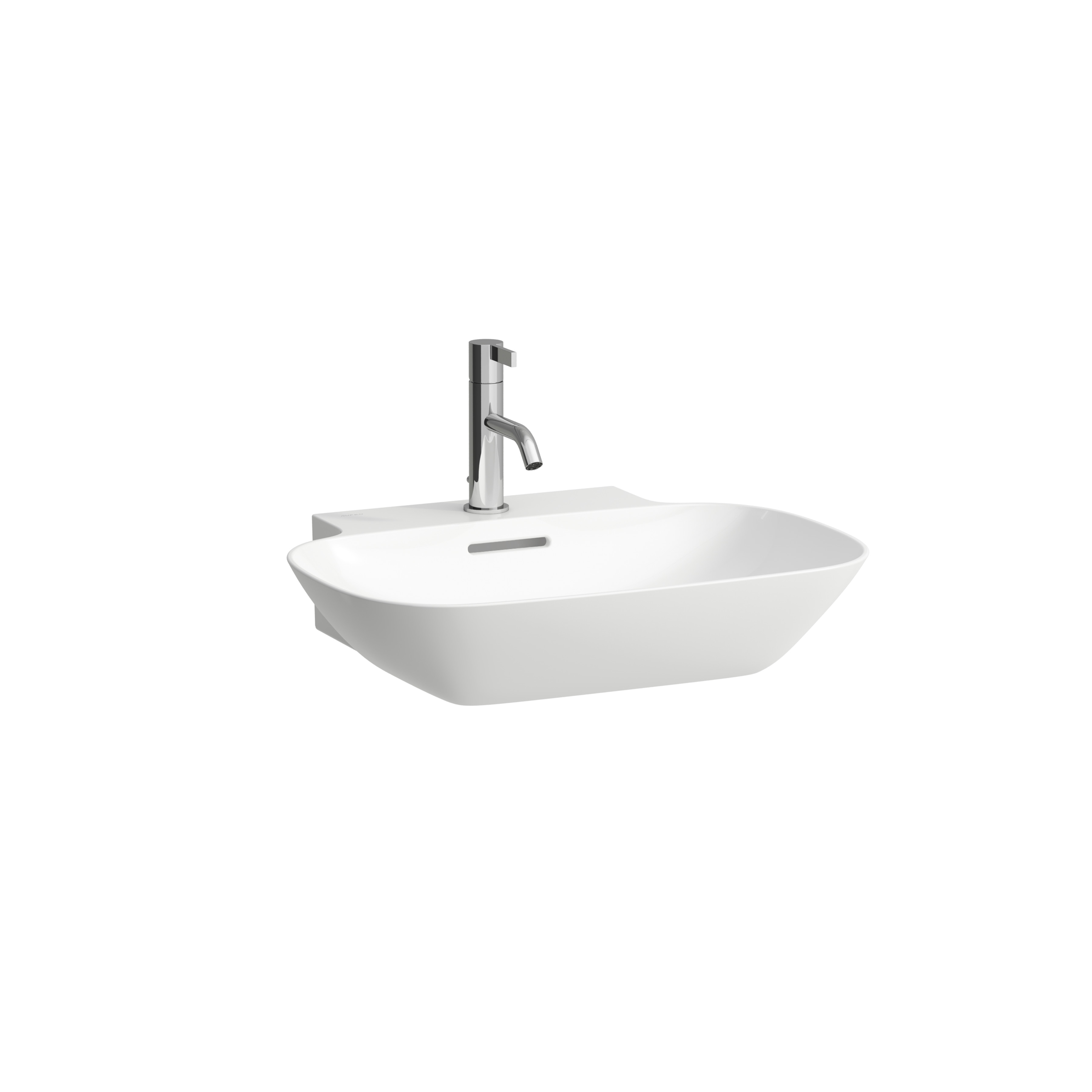 Ino lavabo non percé 560x450x120mm blanc avec lcc Ino lavabo non percé 560x450x120mm blanc avec lcc