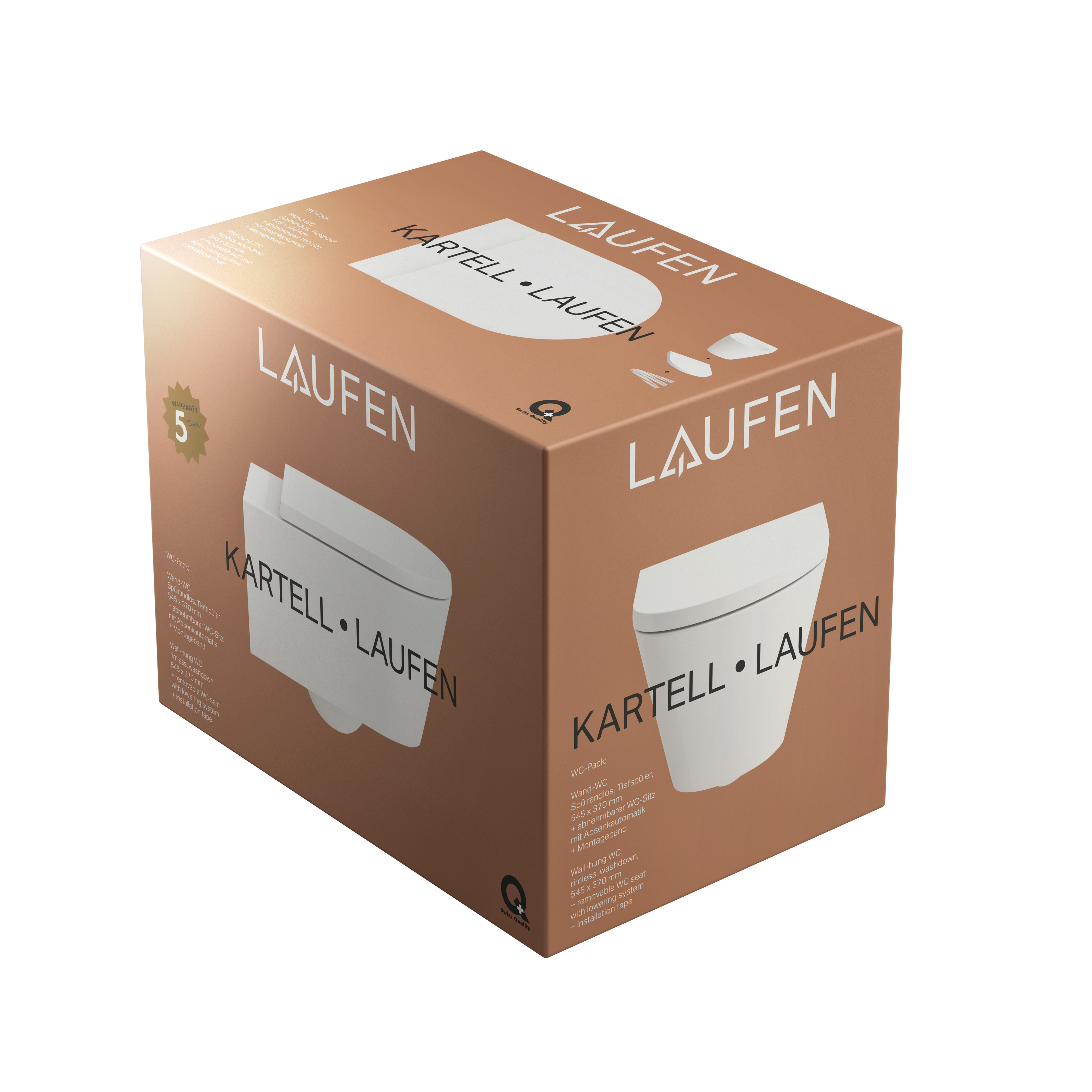 Kartell pack wc suspendu+abattant fdc 5