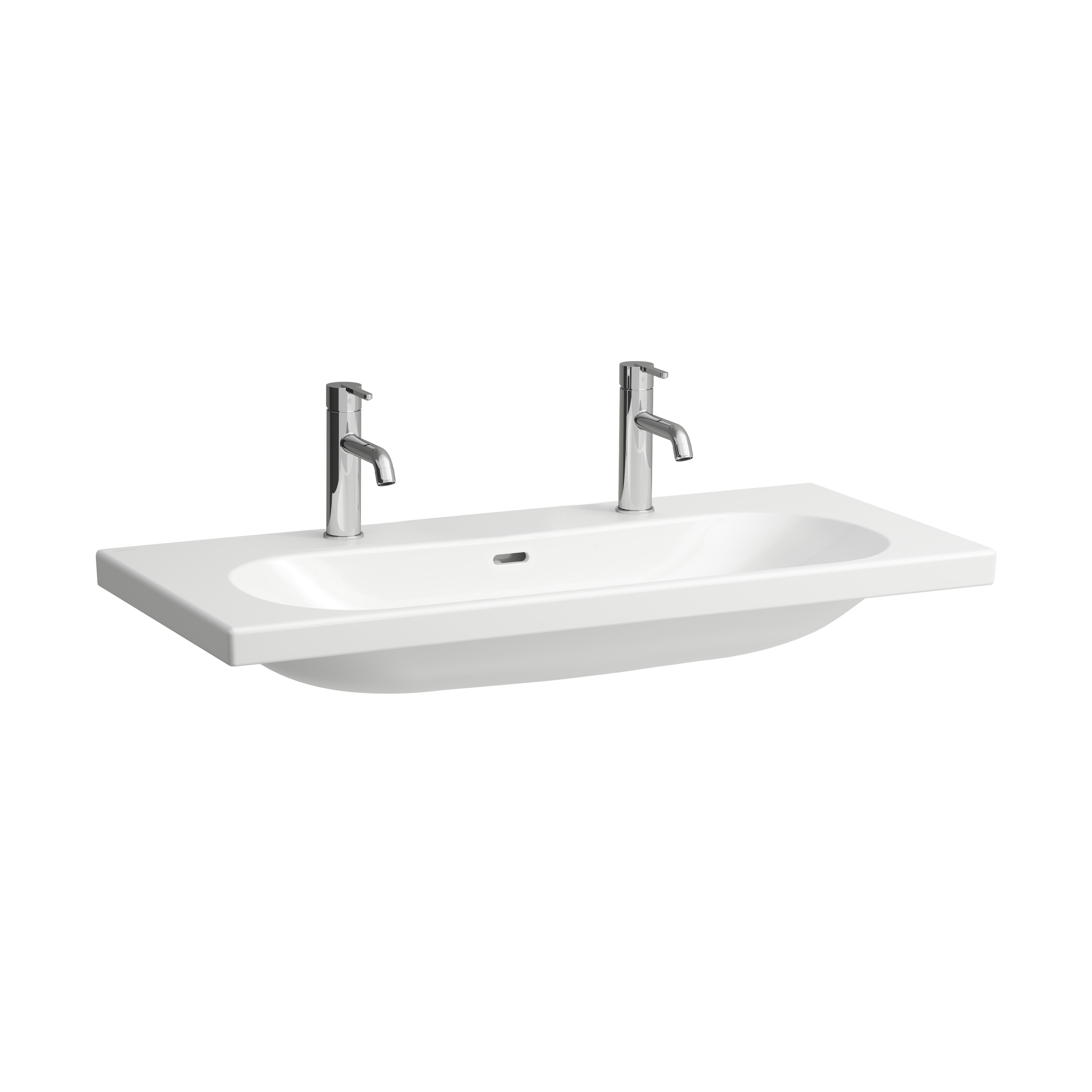 Lavabo lua 100 blanc