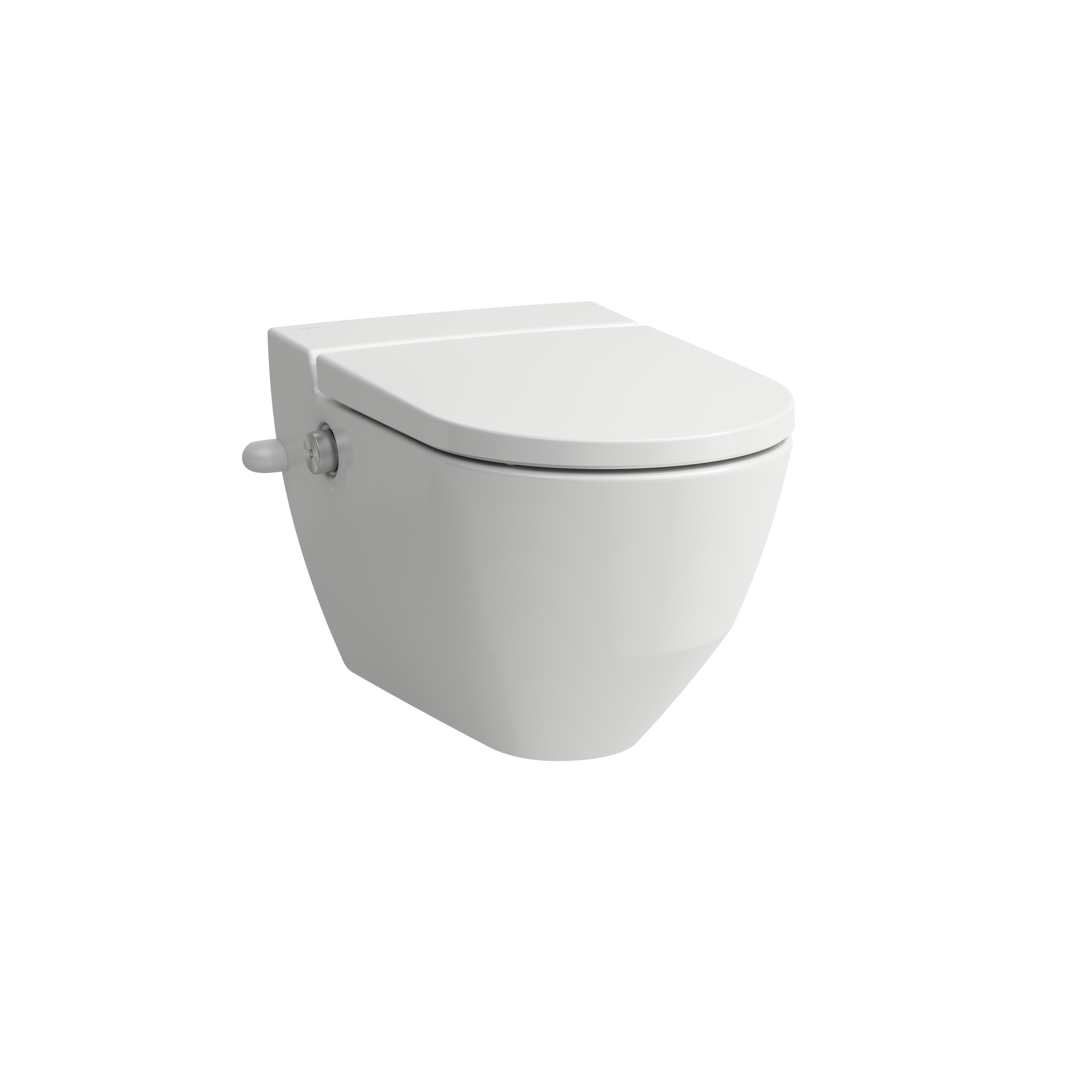 Wc-douche suspendu sans bride cle'tnavia 58x36 lcc blc