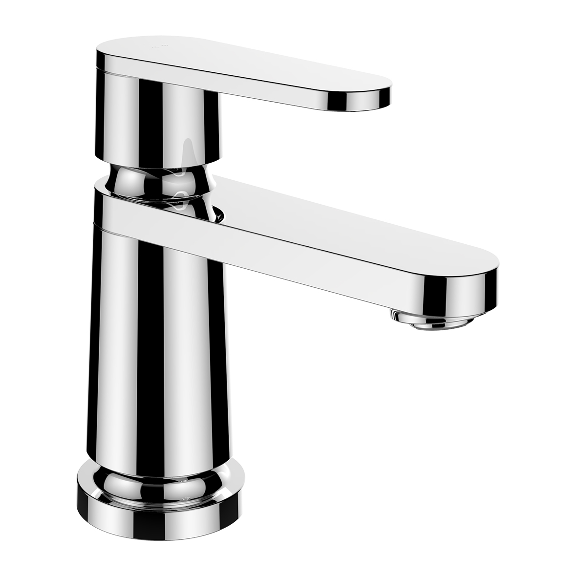 The new classic mitigeur de lavabo monotrou bec fixe 105mm sans vidage chro