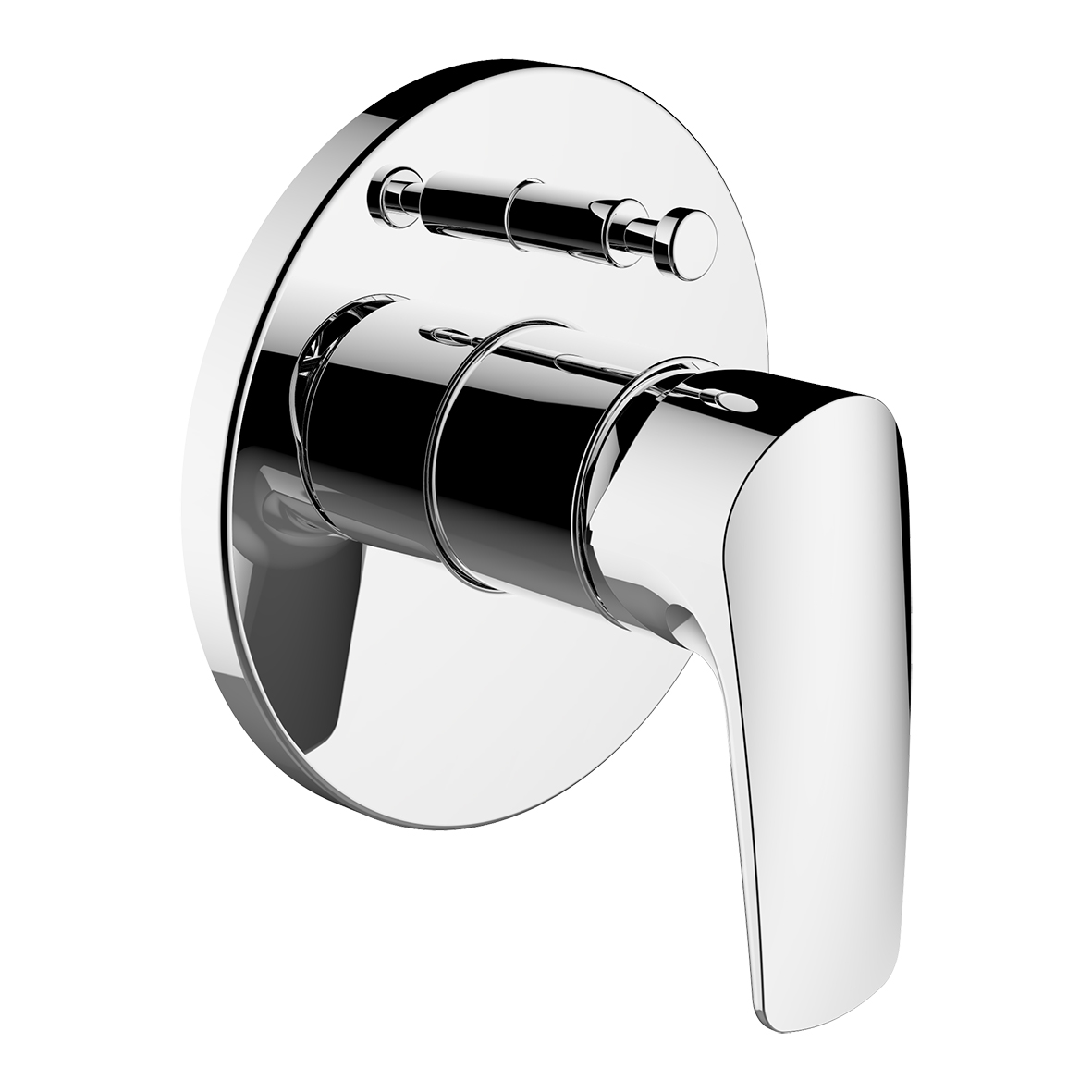 Laurin mitigeur bain-douche encastré pour simibox avec clapet anti-retour chr