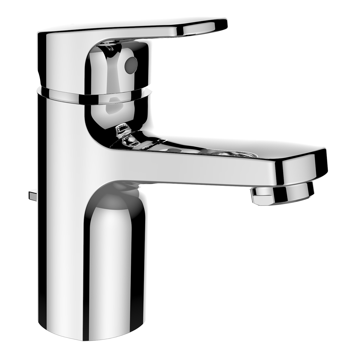 Citypro mitigeur de lavabo bec 110mm avec vidage chromé