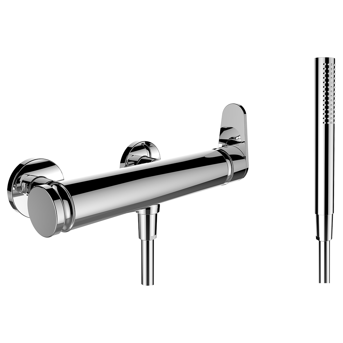 Newclassic mit douche compl e150mm chro