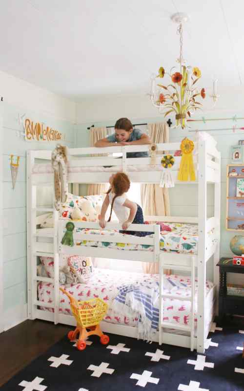 Cute Affordable Bunk Beds for a Shared Room