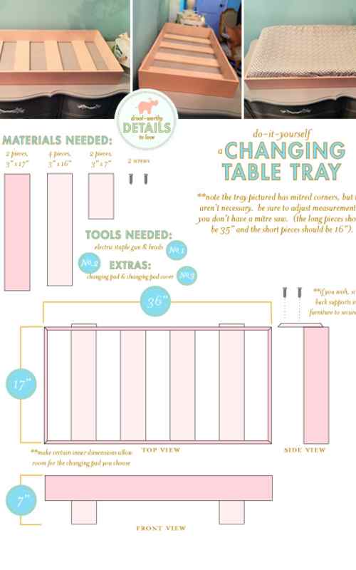 project: changing pad tray