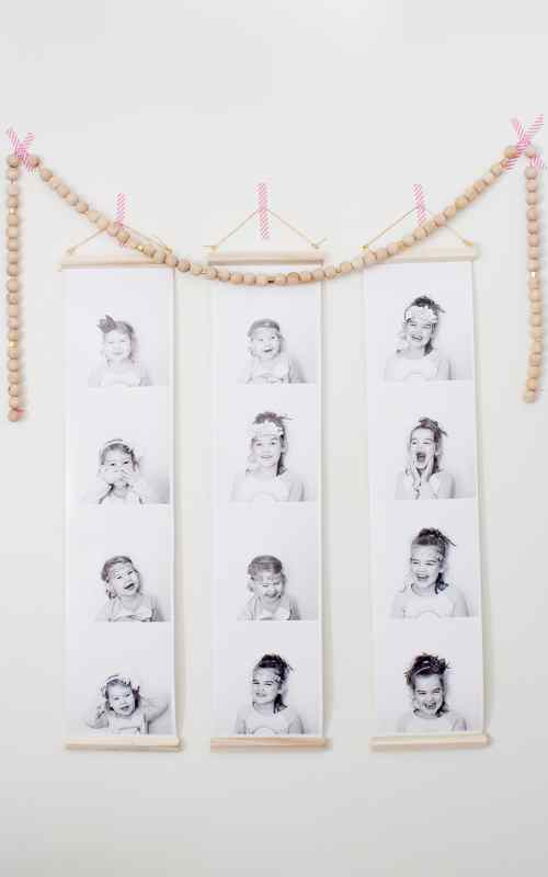 DIY photobooth prints