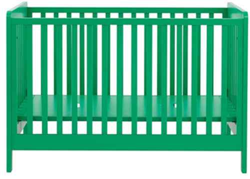 Kelly Green Carousel Crib