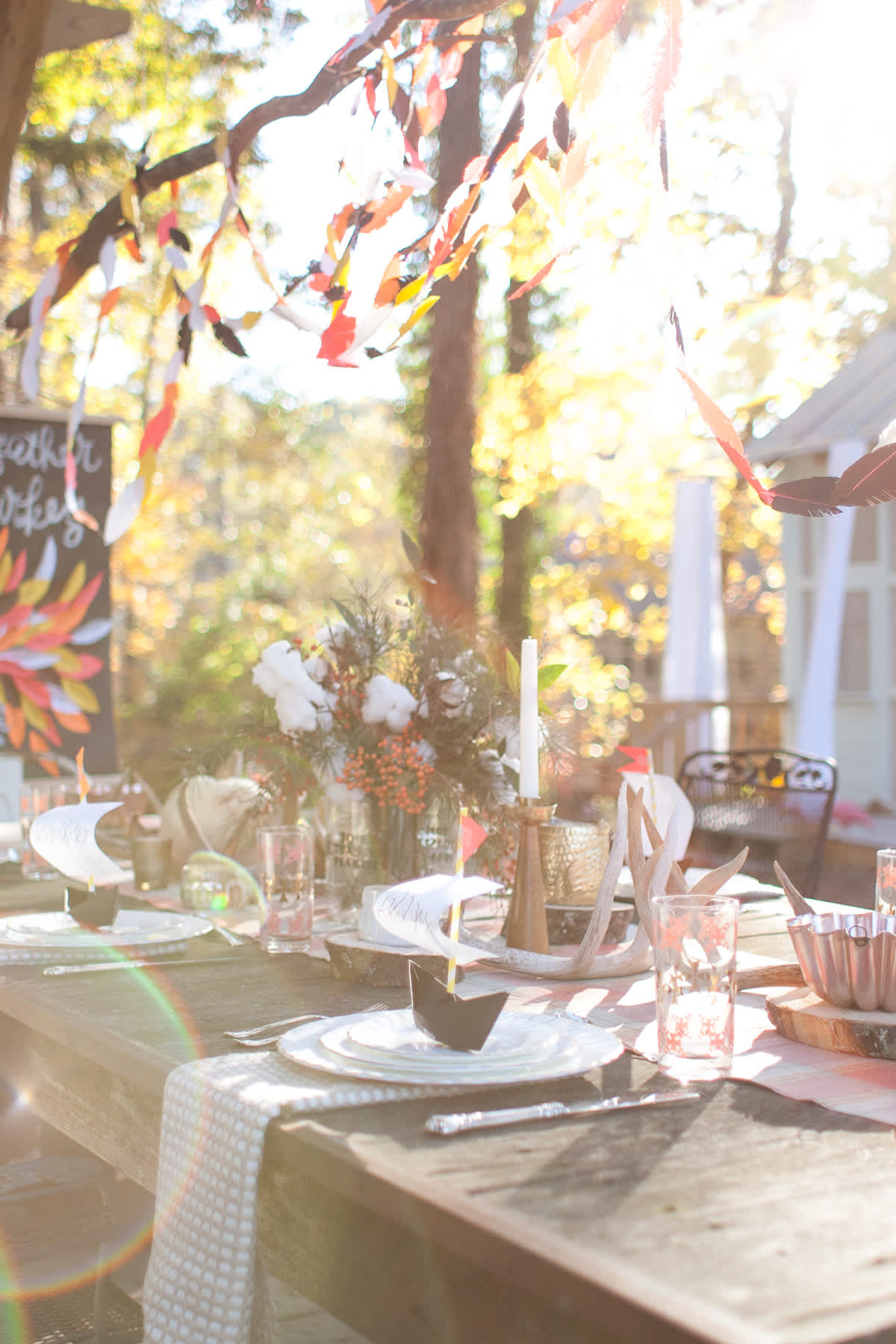 A Thanksgiving Tablescape With Astrobrights Lay Baby Lay Lay Baby Lay
