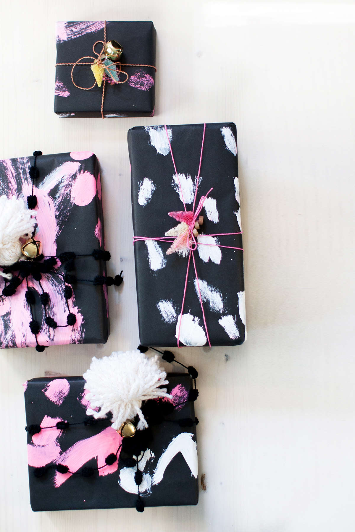 Pink Christmas Wrapping Paper