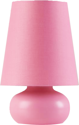 Little Pink Gumdrop Of A Lamp Sweet And Girly But With Polished