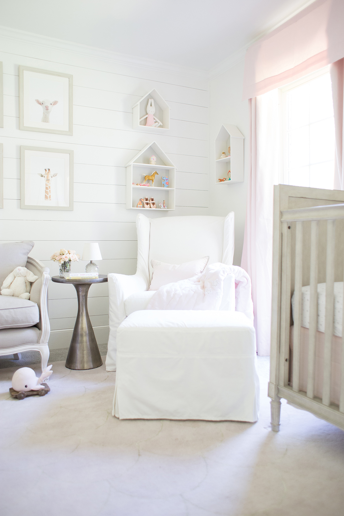 shiplap baby room