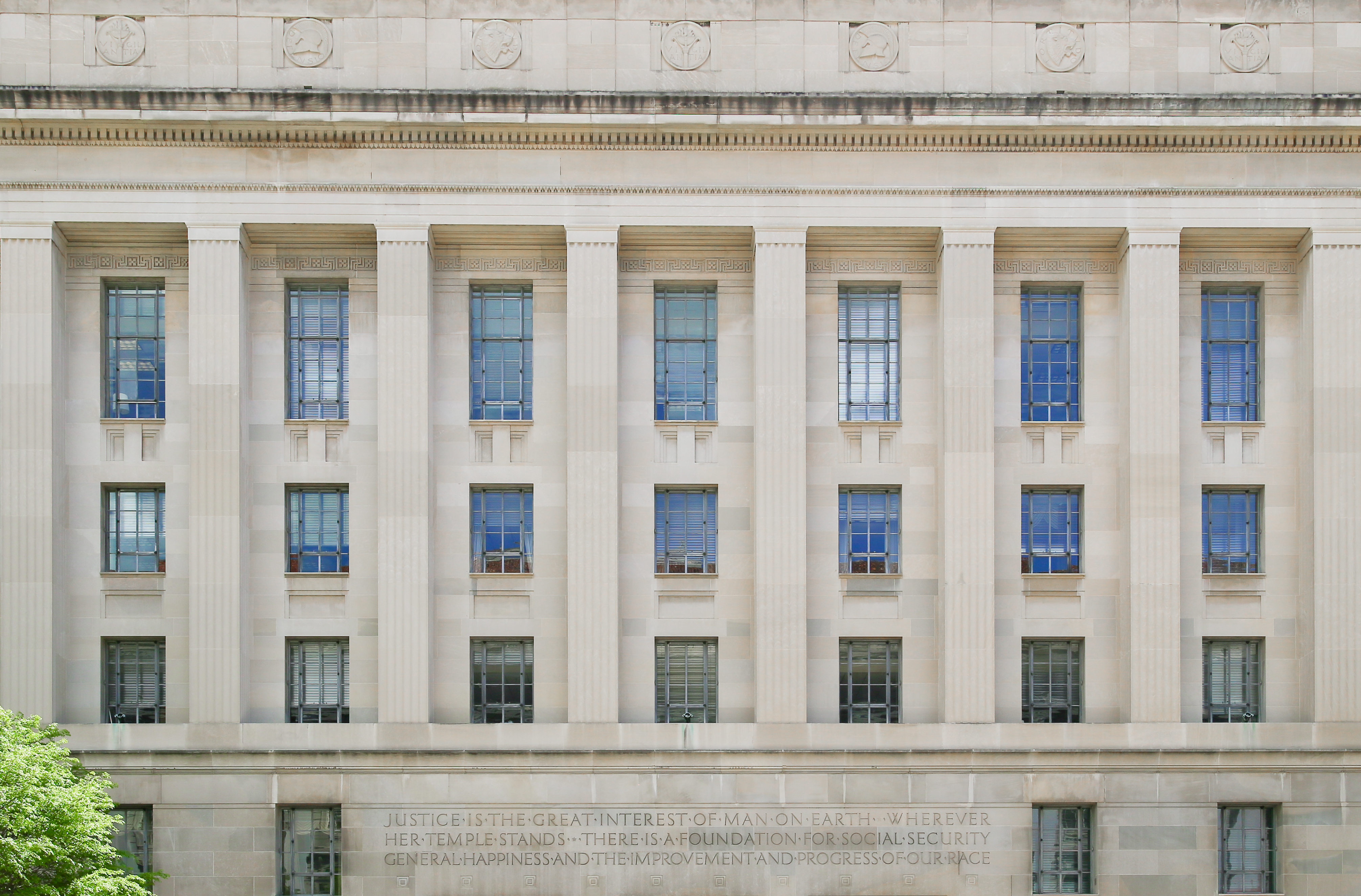 US Department of Justice headquarters (Robert F. Kennedy building) DOJ considering contractor bids for Hui Chen role