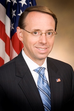 Rod Rosenstein (small) FCPA Docket: Trump nominates three top DOJ officials