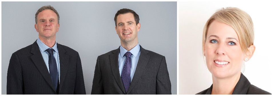 Alex Horsbrugh-Porter, Michael Rogers, Bernadette Carey Ogier and Conyers bolster offshore restructuring practices