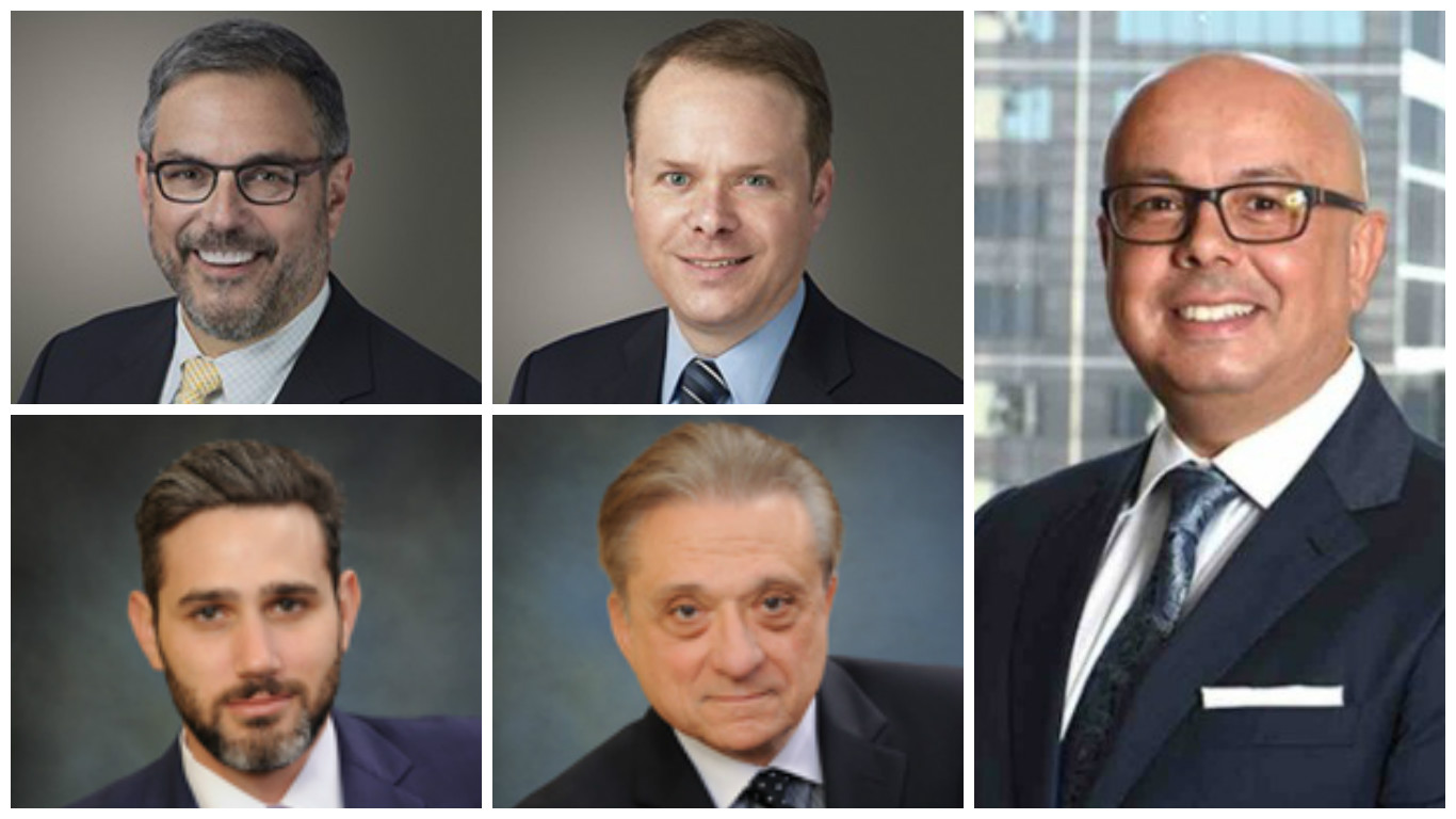 Clockwise from top left: Peter Szurley, Todd Dressel, Joseph Scarcella, Frank Terzo, Michael Lessne Community round-up: Ashurst loses partner in Australia