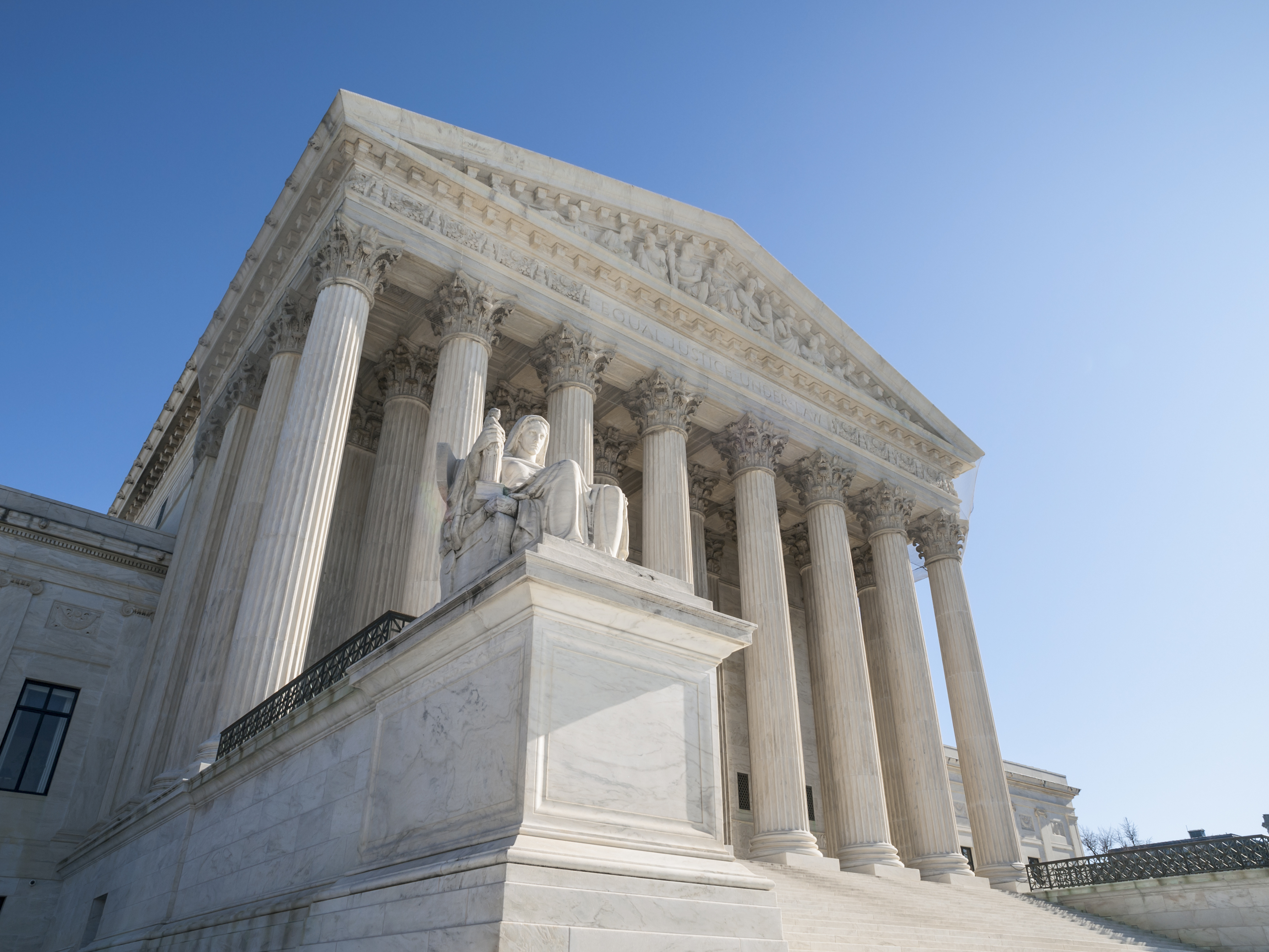 US Supreme Court in Washington, DC. Supreme Court justices struggle with SEC’s use of disgorgement