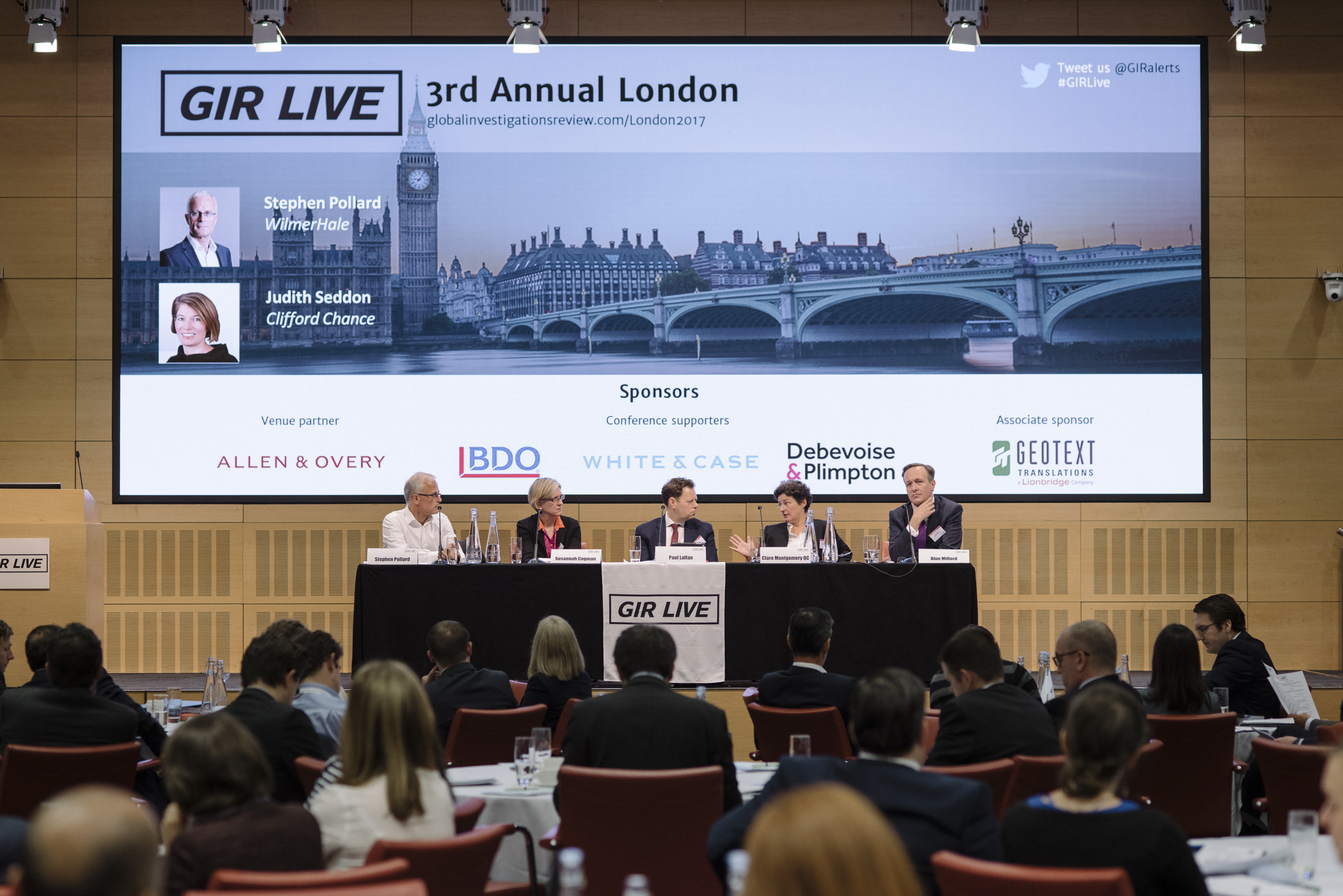GIR Live London GIR Live: Corporate DPAs throw spotlight on prosecutions of individuals