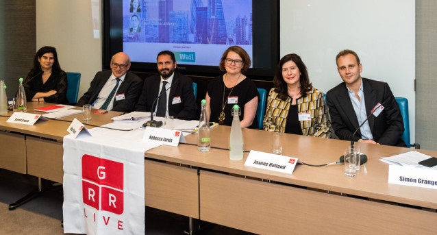 L-R: Felicity Toube QC, David Ereira, Adam Plainer, Rebecca Jarvis, Joanne Holland, and Simon Granger GRR Live London: the English scheme - repair or replace?