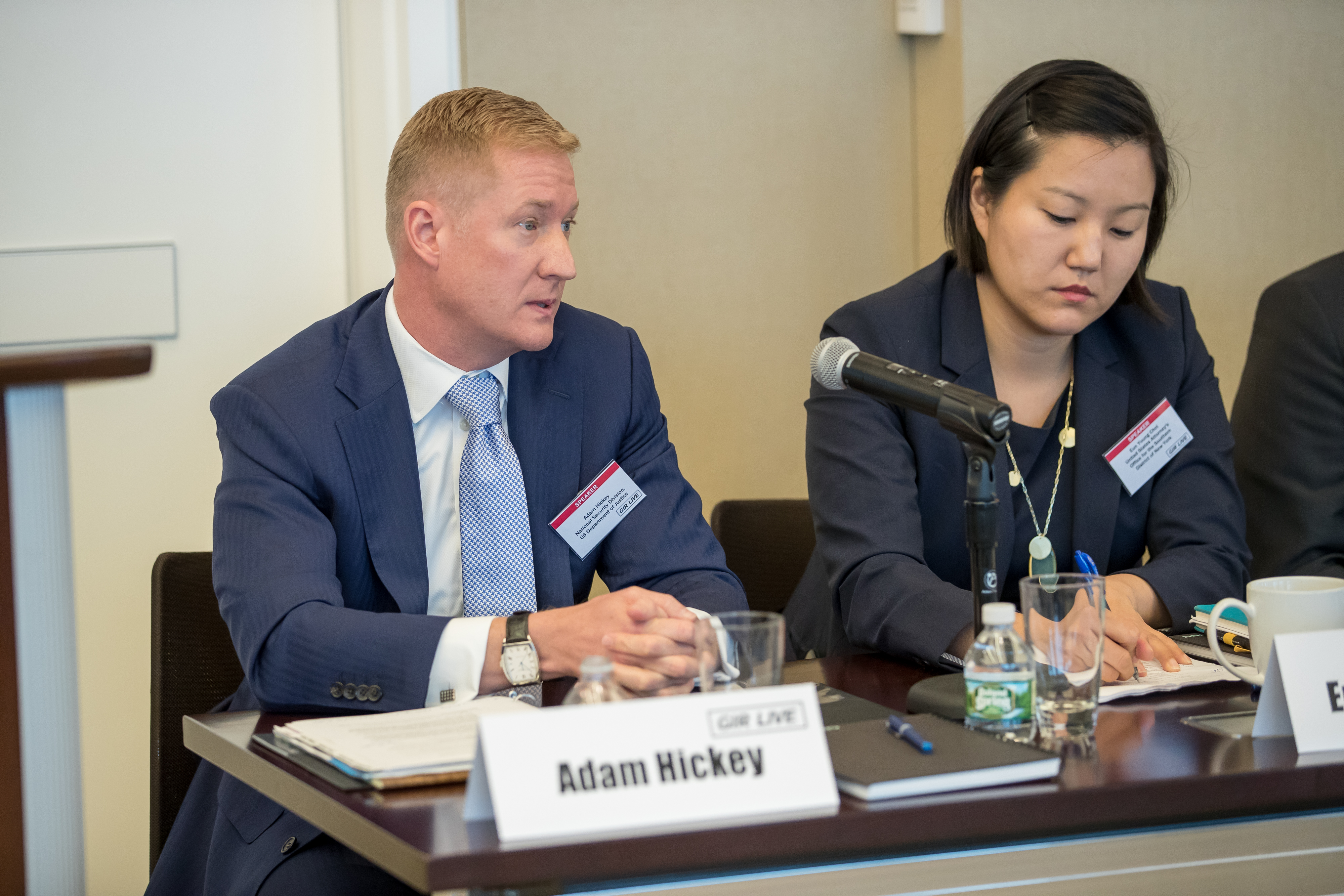 Adam Hickey GIR Live New York: law enforcement is a company's "best hope" after a cyber attack
