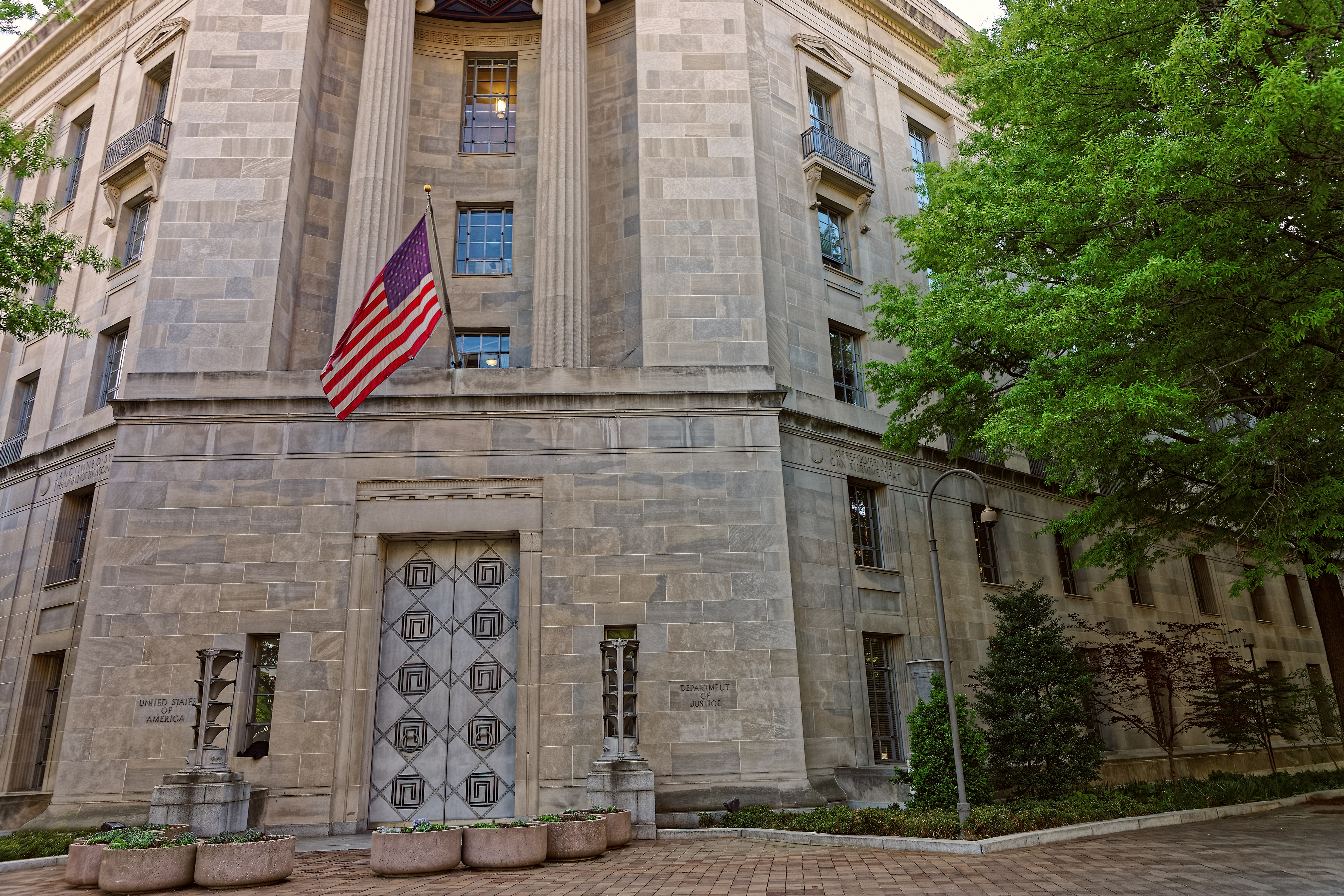 Department of Justice building (DOJ) DOJ’s criminal division missing key political appointees