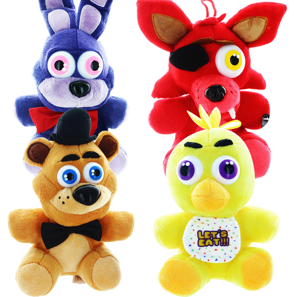 five nights at freddy's characters plushies