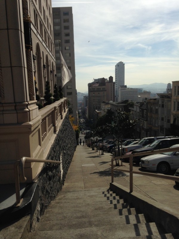 Looking Down Powell St