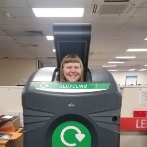 Image of Kathryn Irish to promote the recycling Q & A