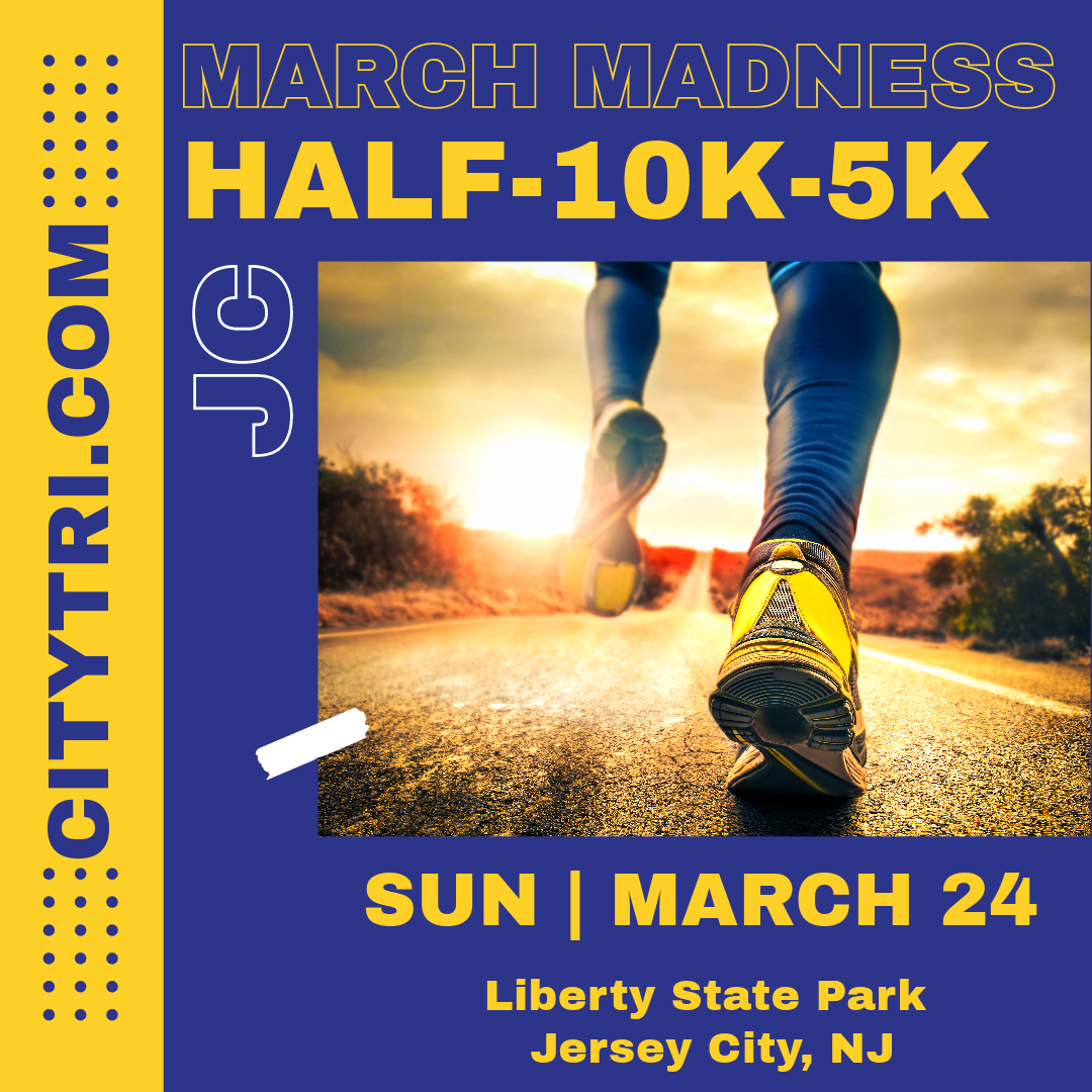March Madness Half, 10K, 5K Running in Jersey City — Let’s Do This