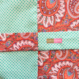 Hyla Skirt - Paisley/Green Check