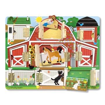 M&D Hide & Seek Board- Farm