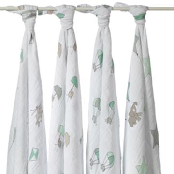 A+A Up, Up and Away Swaddles