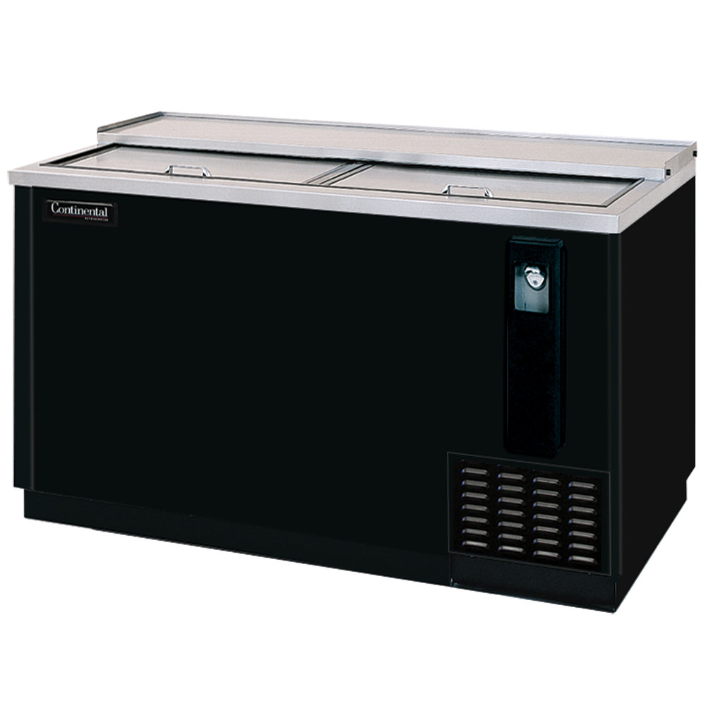 Continental Refrigerator CBC64 64 Black Horizontal Bottle Cooler